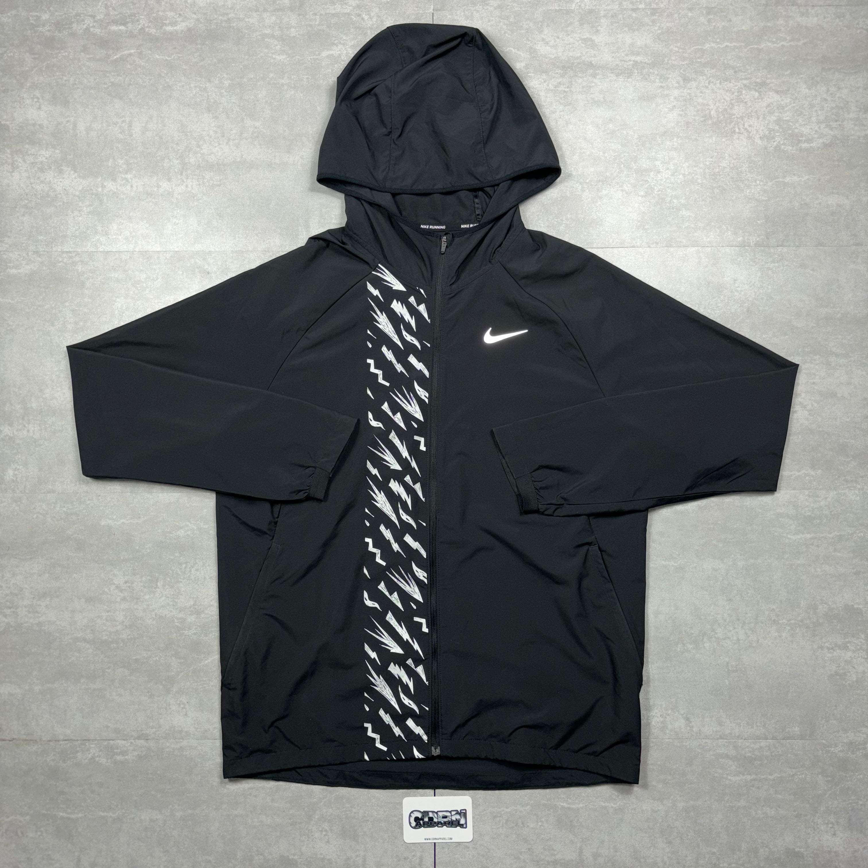 Nike Bolt Windbreaker Jacket - Black