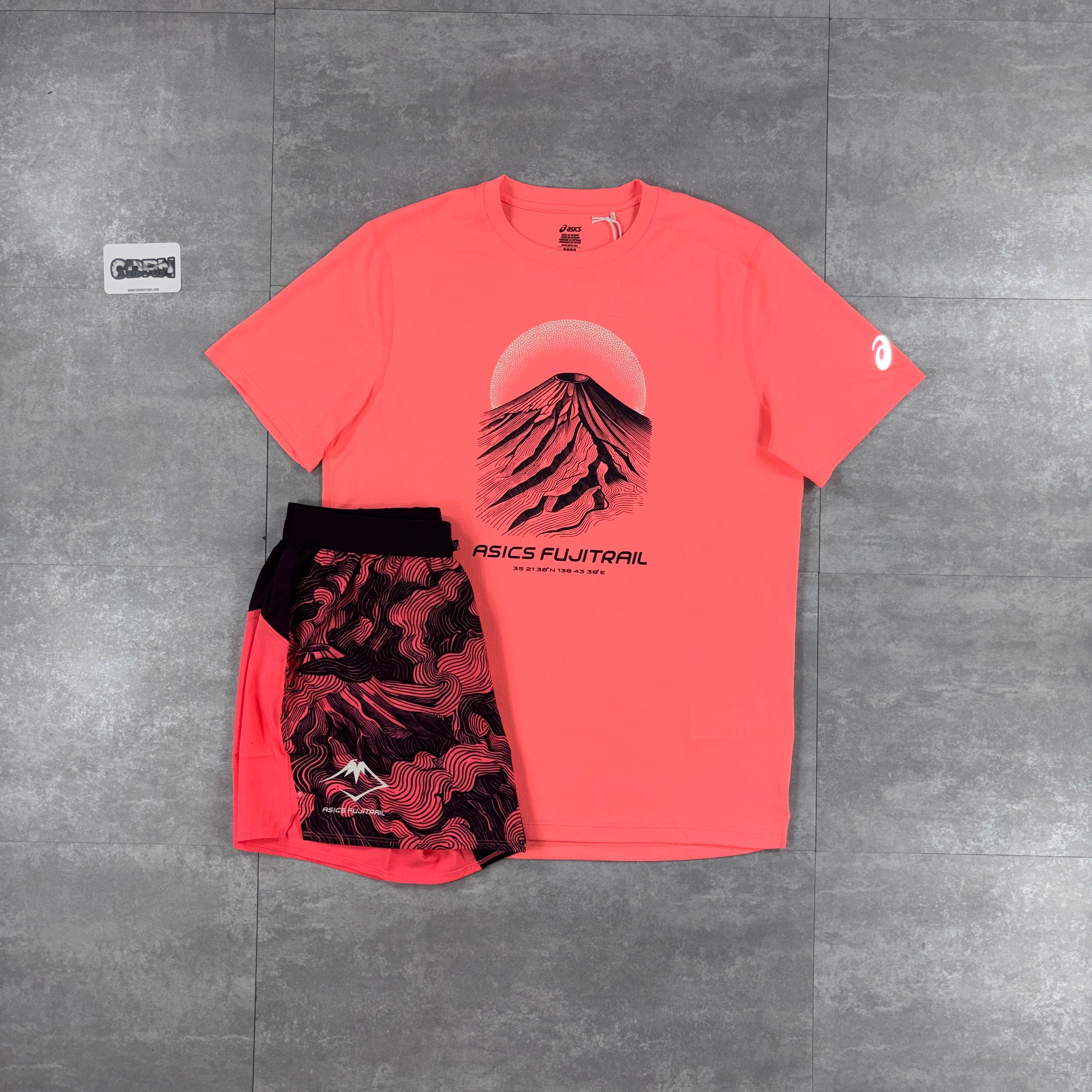 Asics Fujitrail T-Shirt - Blazing Coral