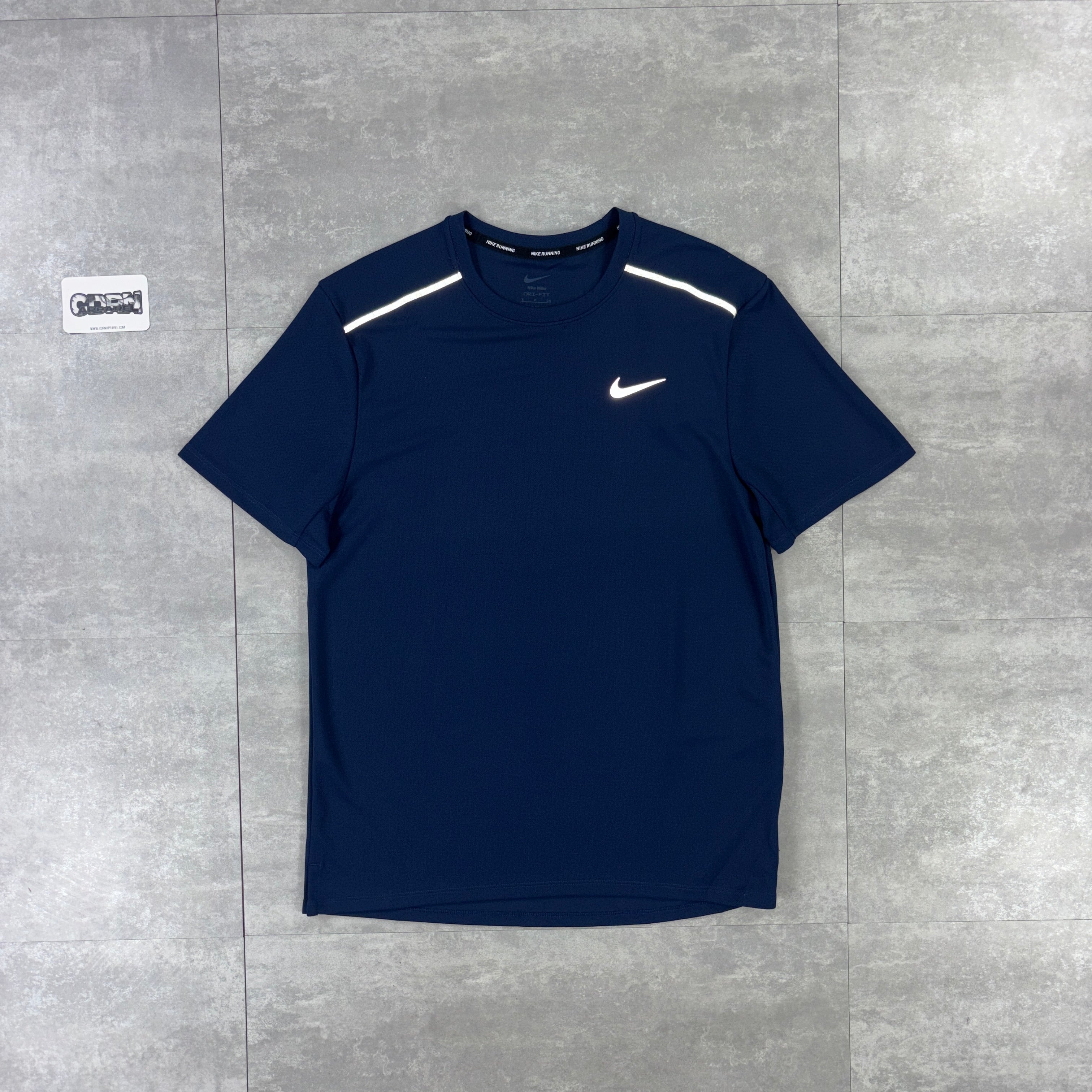 Nike Miler 1.0 T-Shirt - Midnight Navy