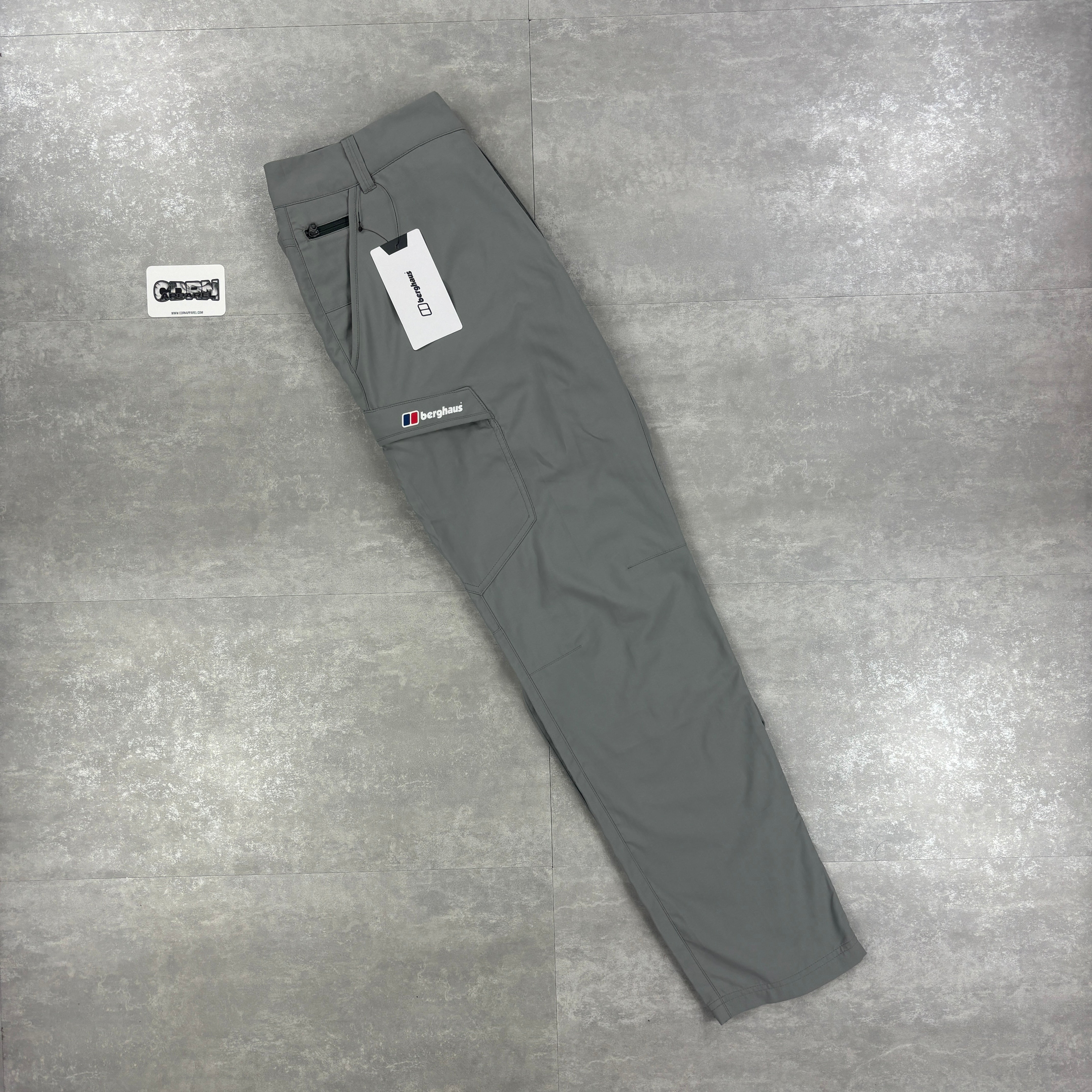 Berghaus Theran Windbreaker Jacket Grey / Blue & Grey Navigator 2.0 Pants Set