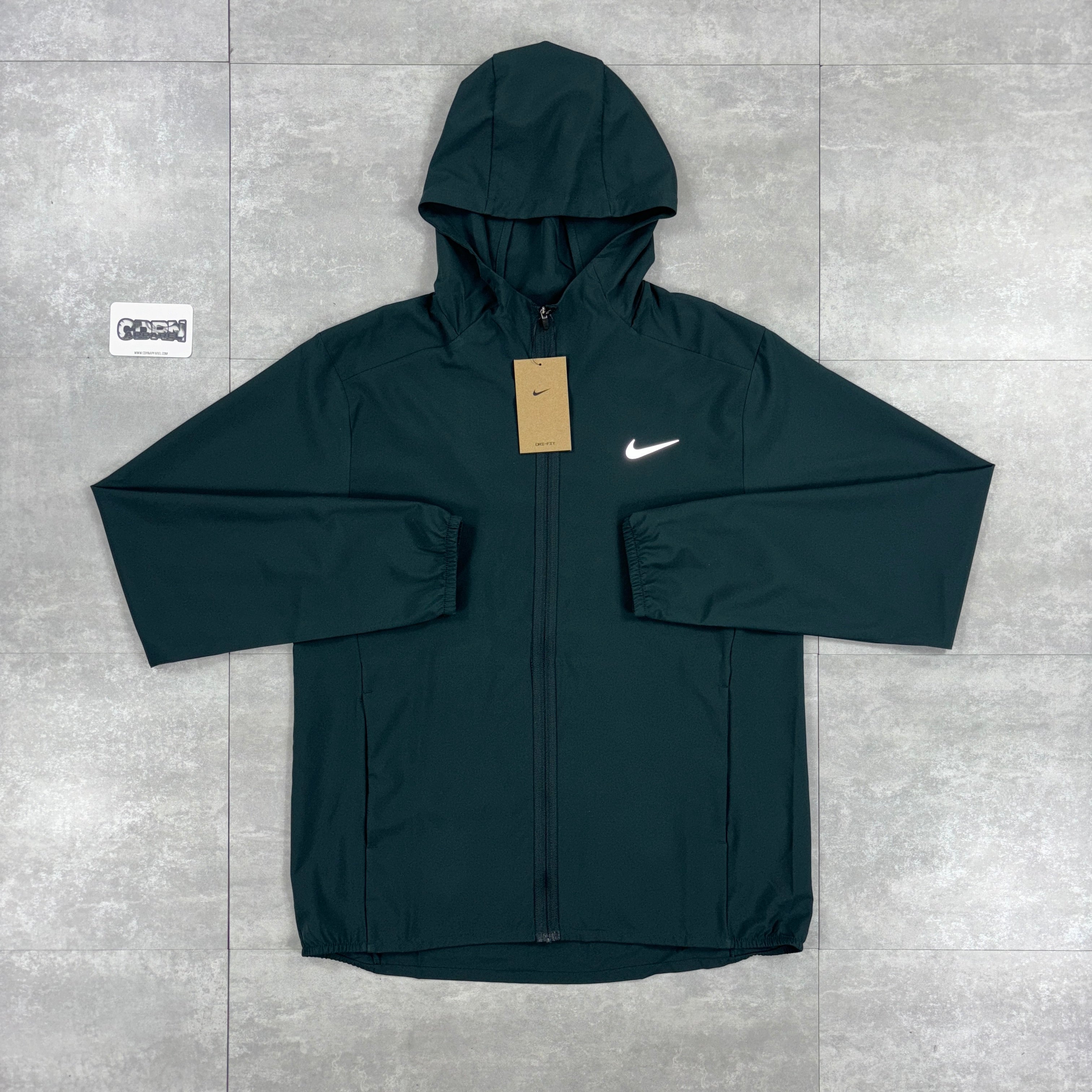 Nike Dri-Fit Form Windrunner Jacket - Seaweed