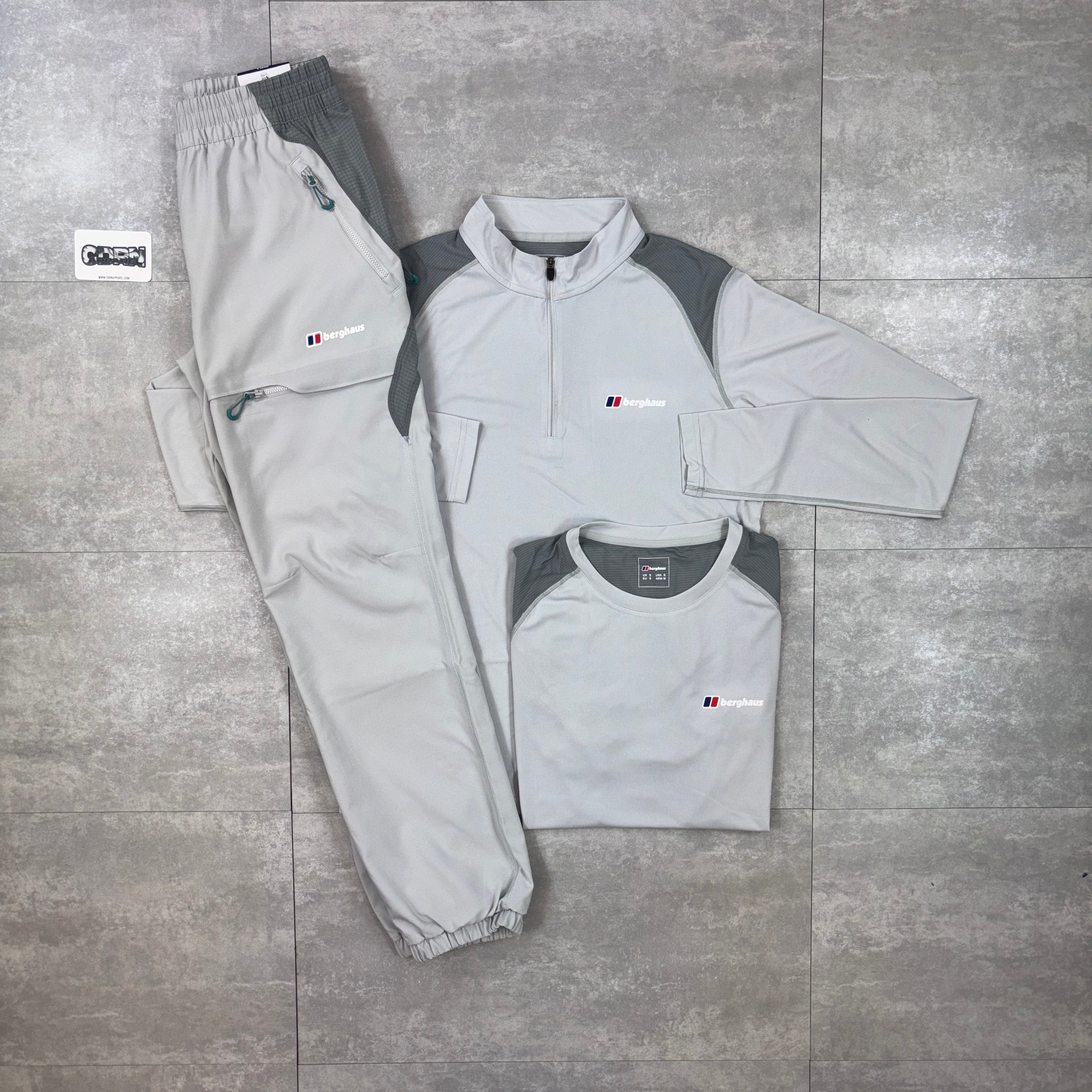 Berghaus Wayside 1/4 Zip - Grey