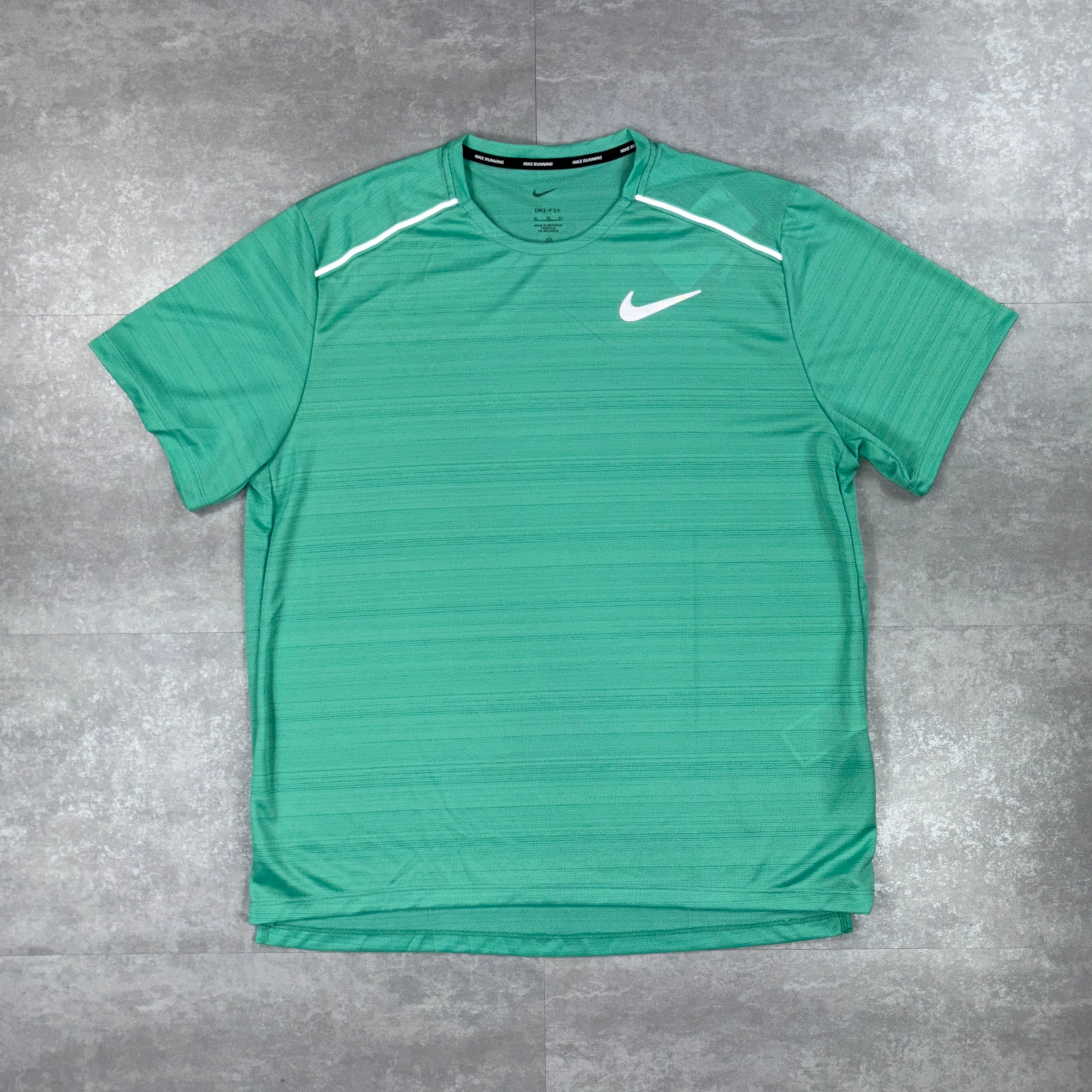 Nike Miler 1.0 Mint & Black Flex Strides Shorts Set