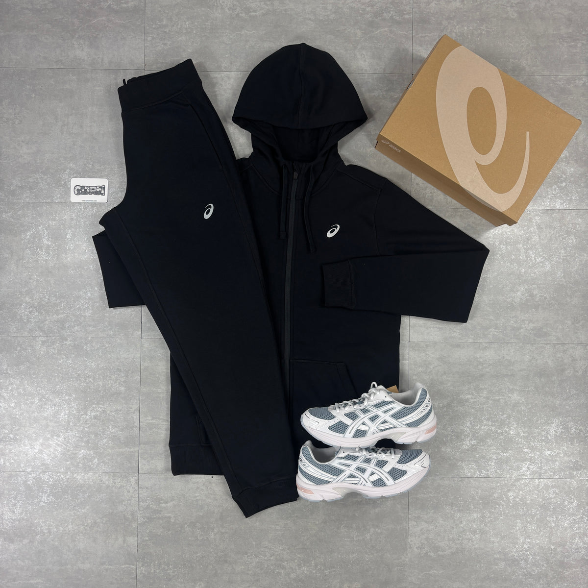 ASICS Icon Tracksuit - Black