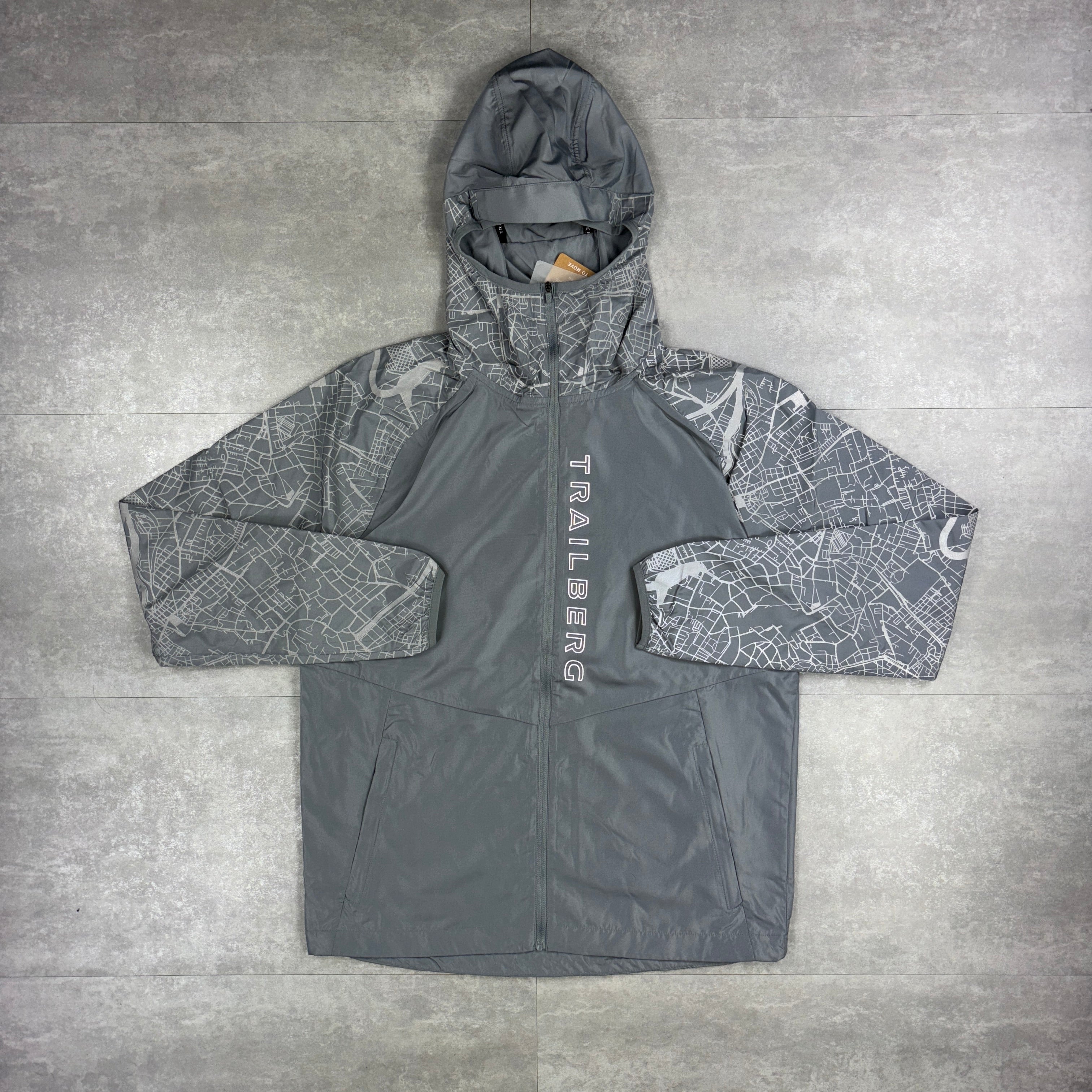 Trailberg Geneva Windbreaker Jacket - Grey