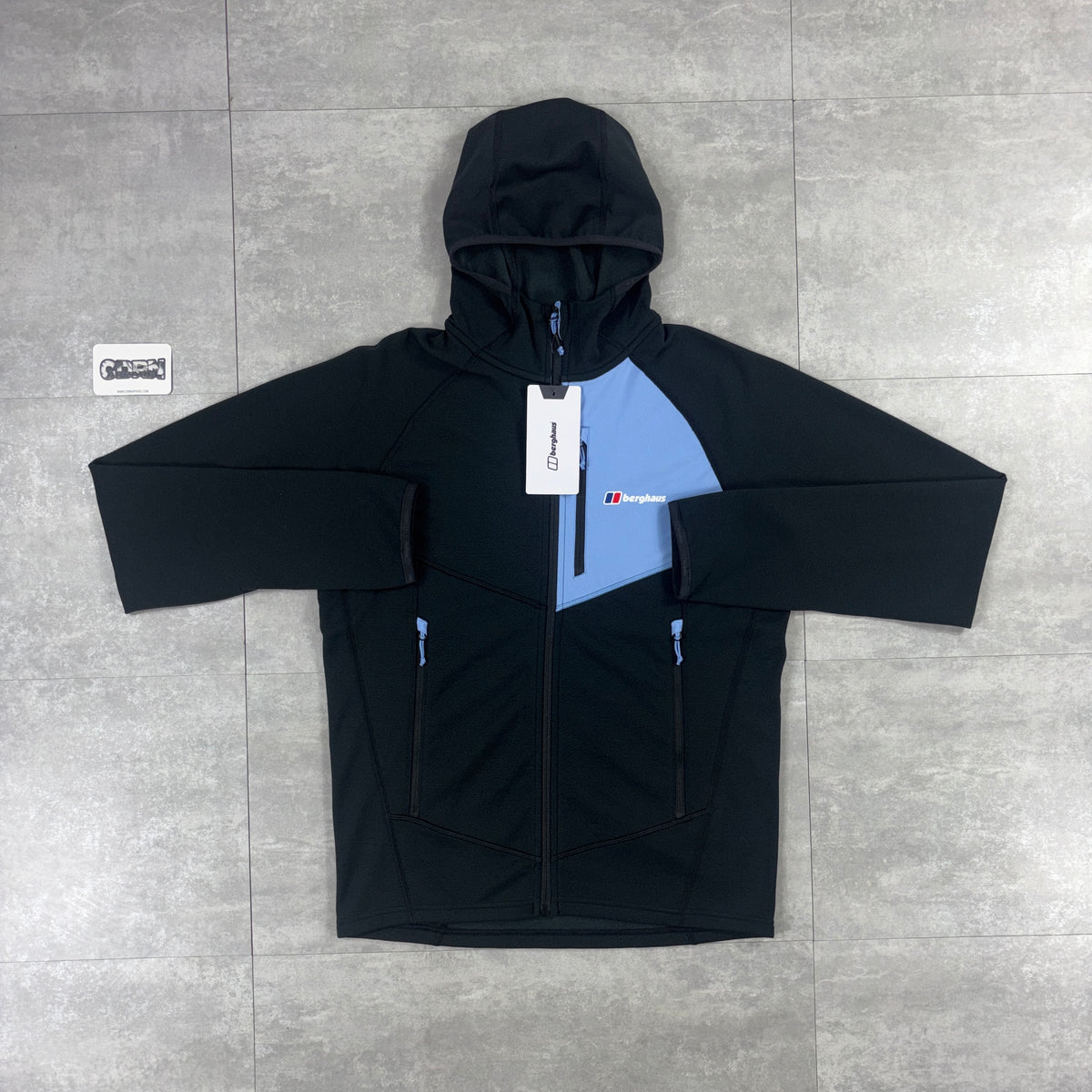 Berghaus Pavey Windbreaker - Black / Blue