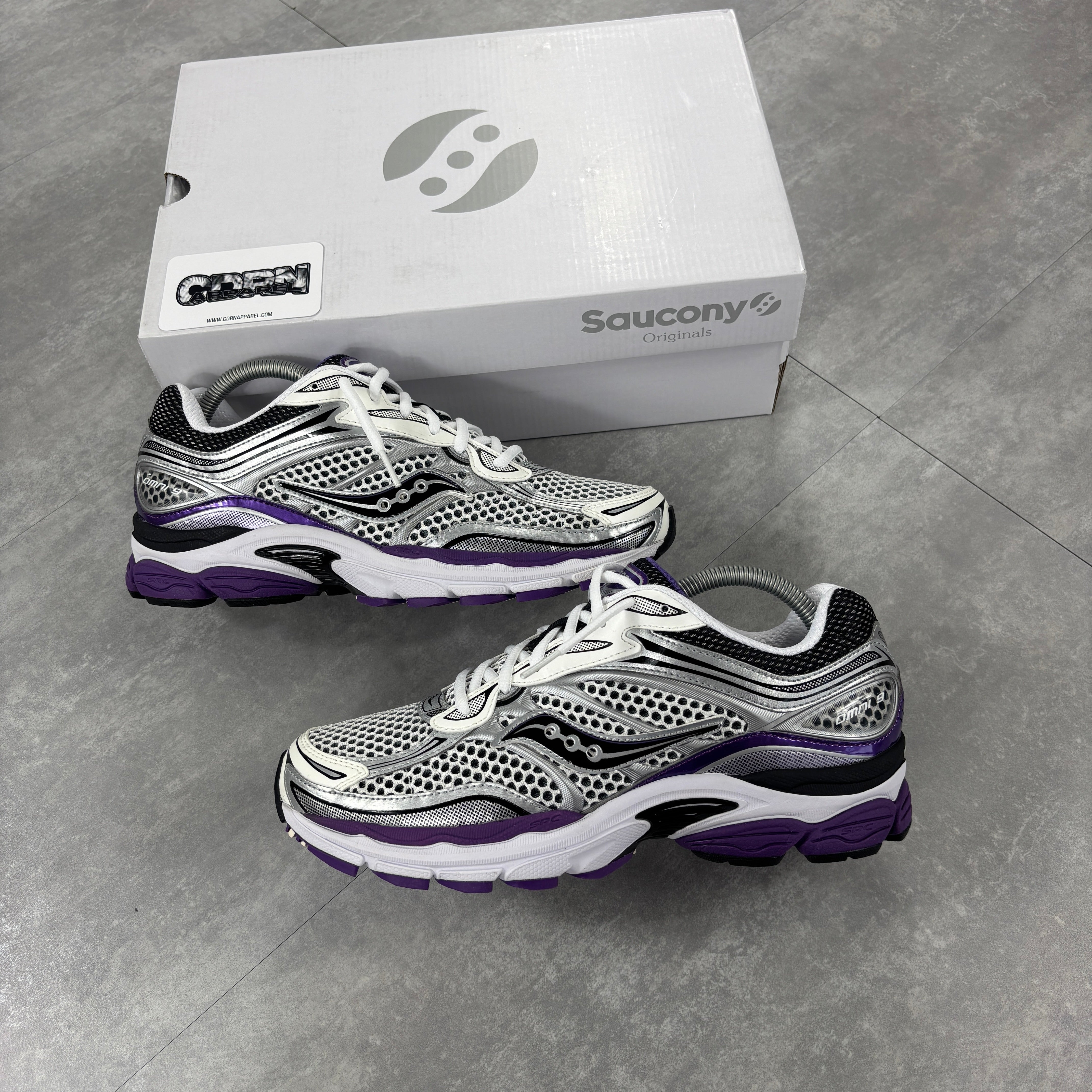 Saucony ProGrid Omni 9 Silver Purple