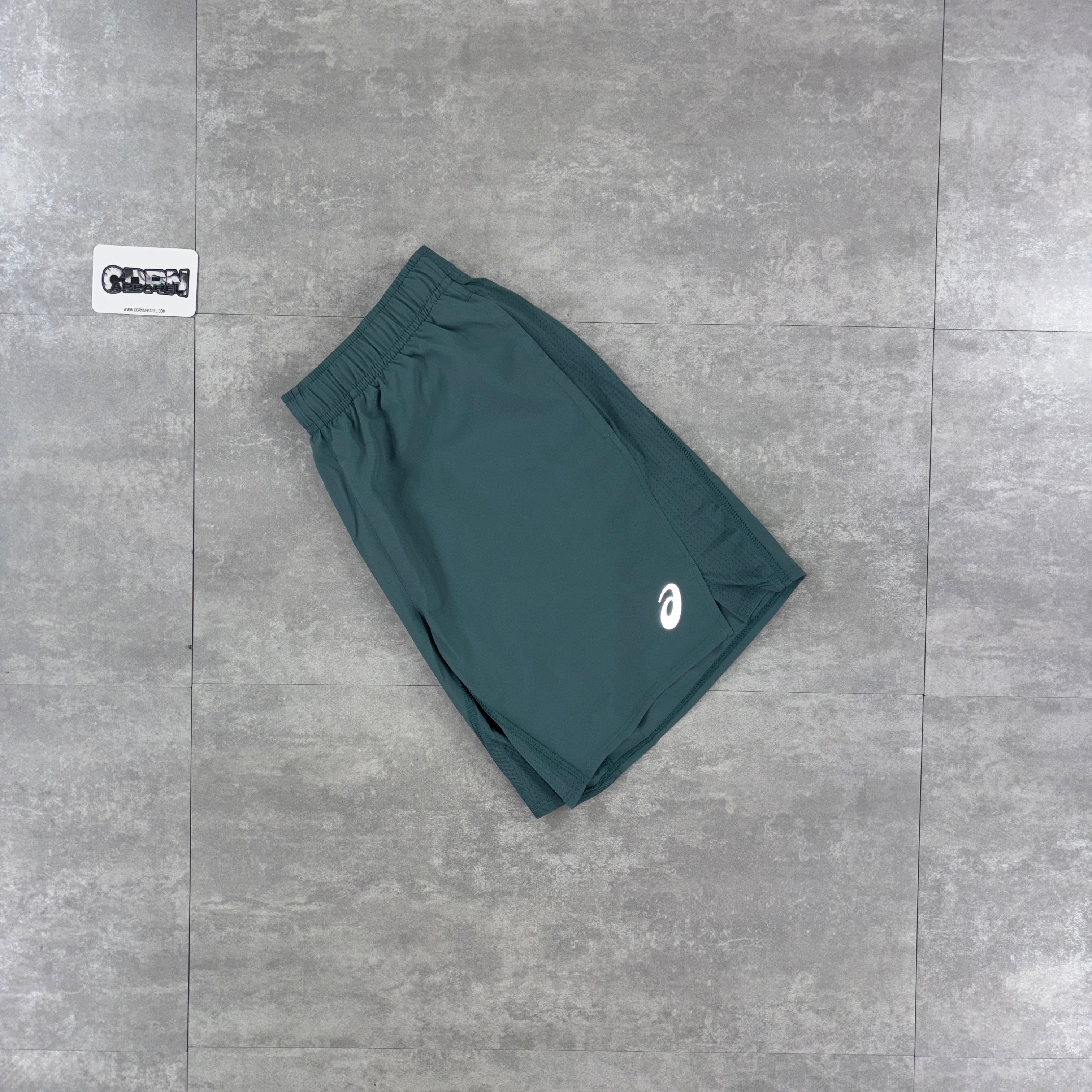 Asics Icon Performance Shorts - Foggy Teal