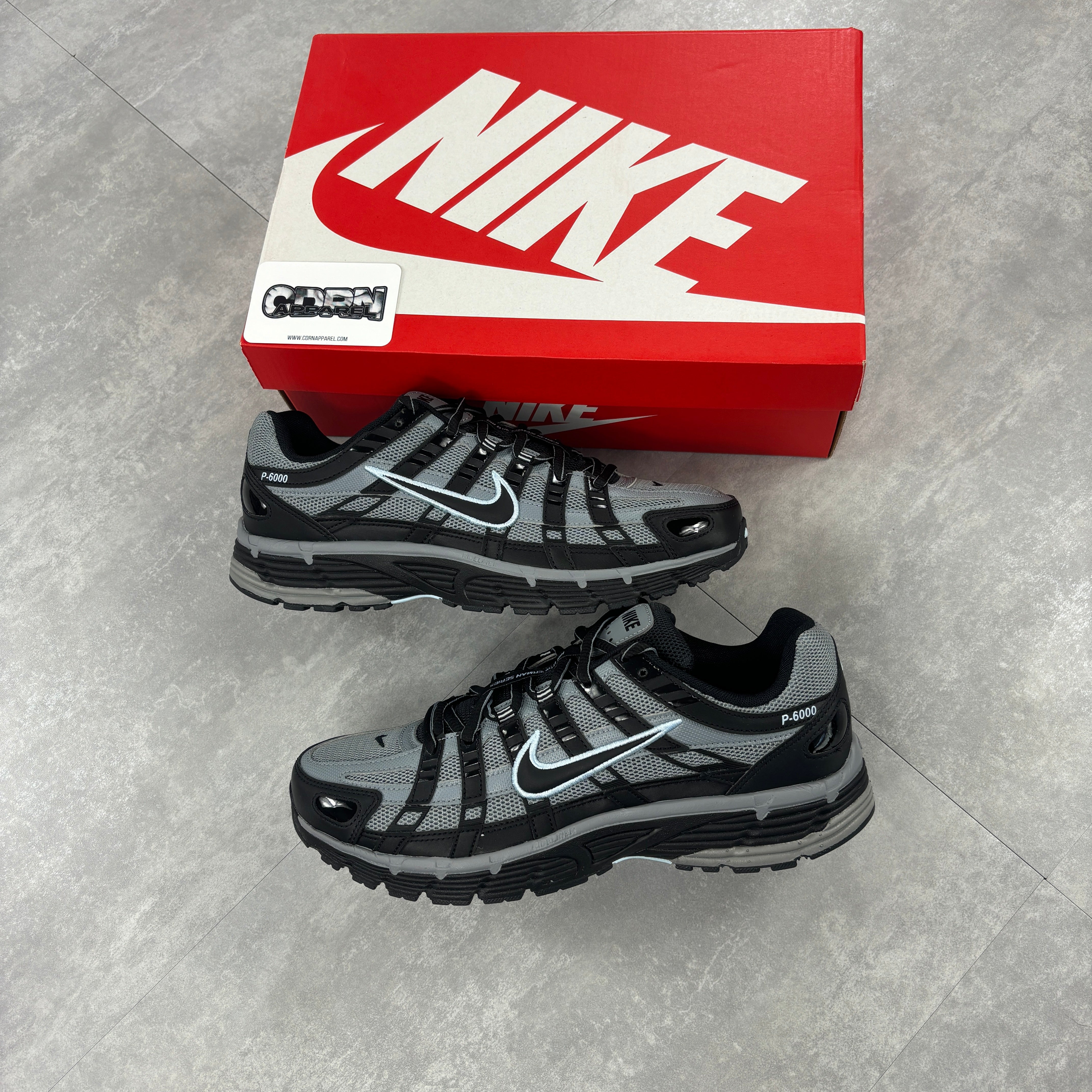 Nike P6000 Trainer - Cool Grey / Black