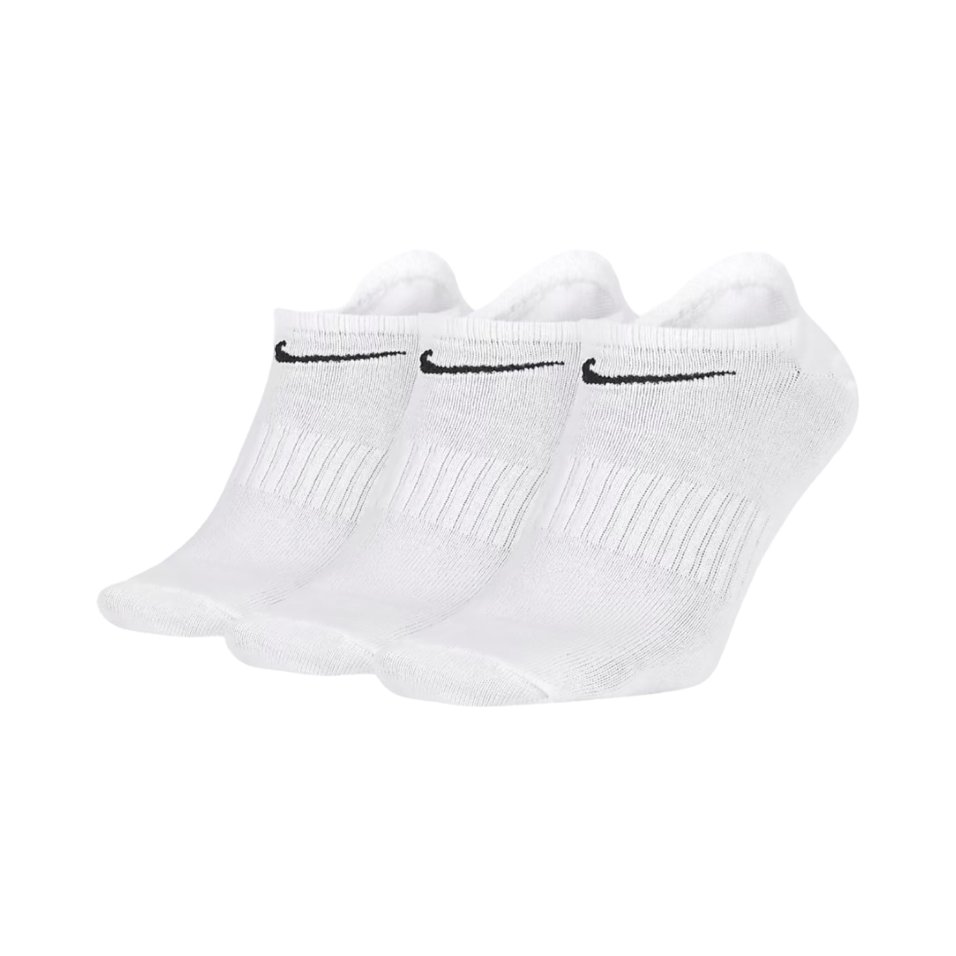 Nike Everyday Lightweight Training No-Show Socks (3 Pairs) - White
