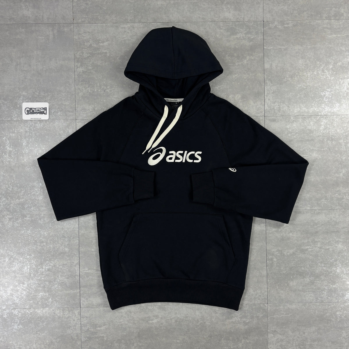 ASICS Logo Hoodie - Black