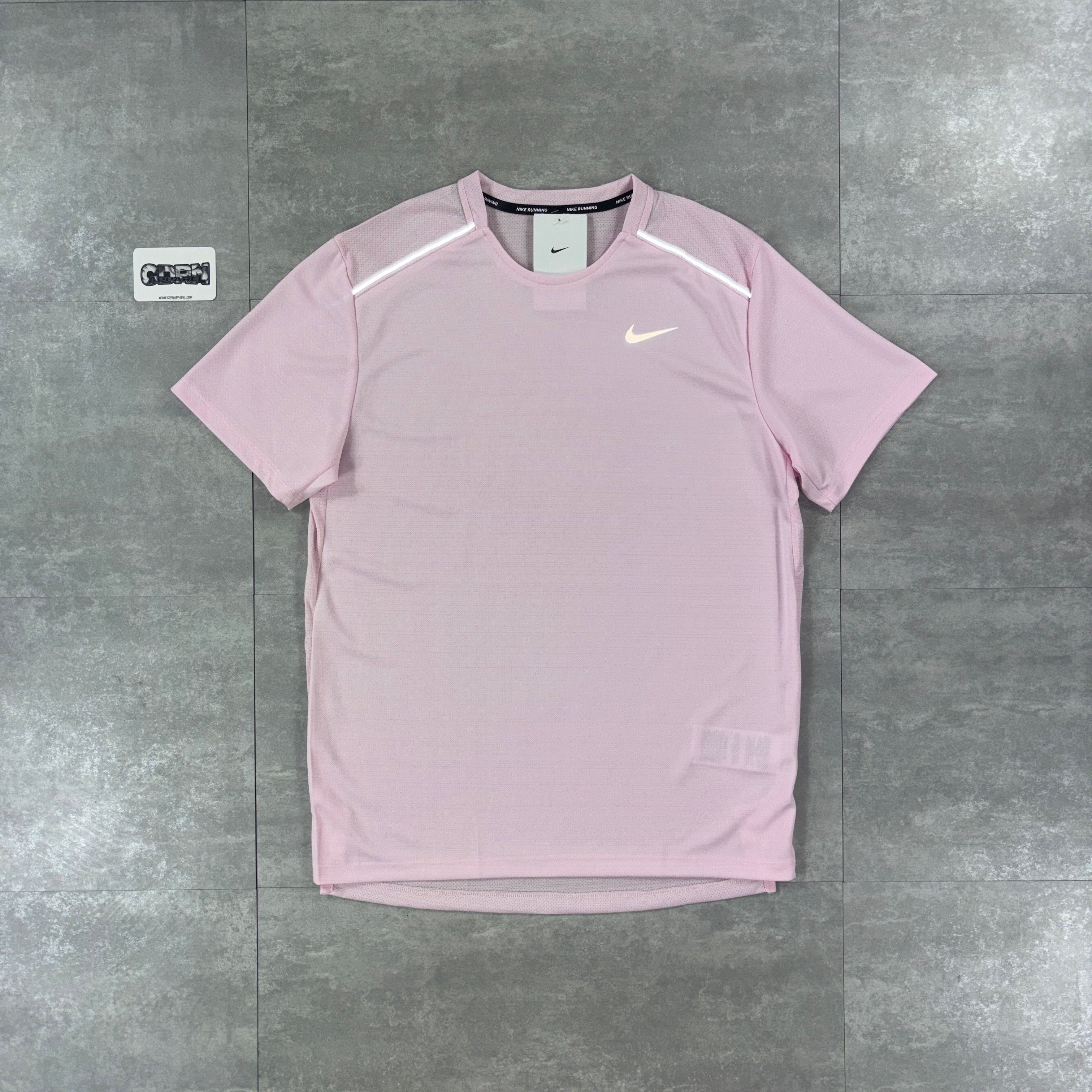 Nike Miler 1.0 Pink Foam & Pink Foam Challenger Shorts Sets