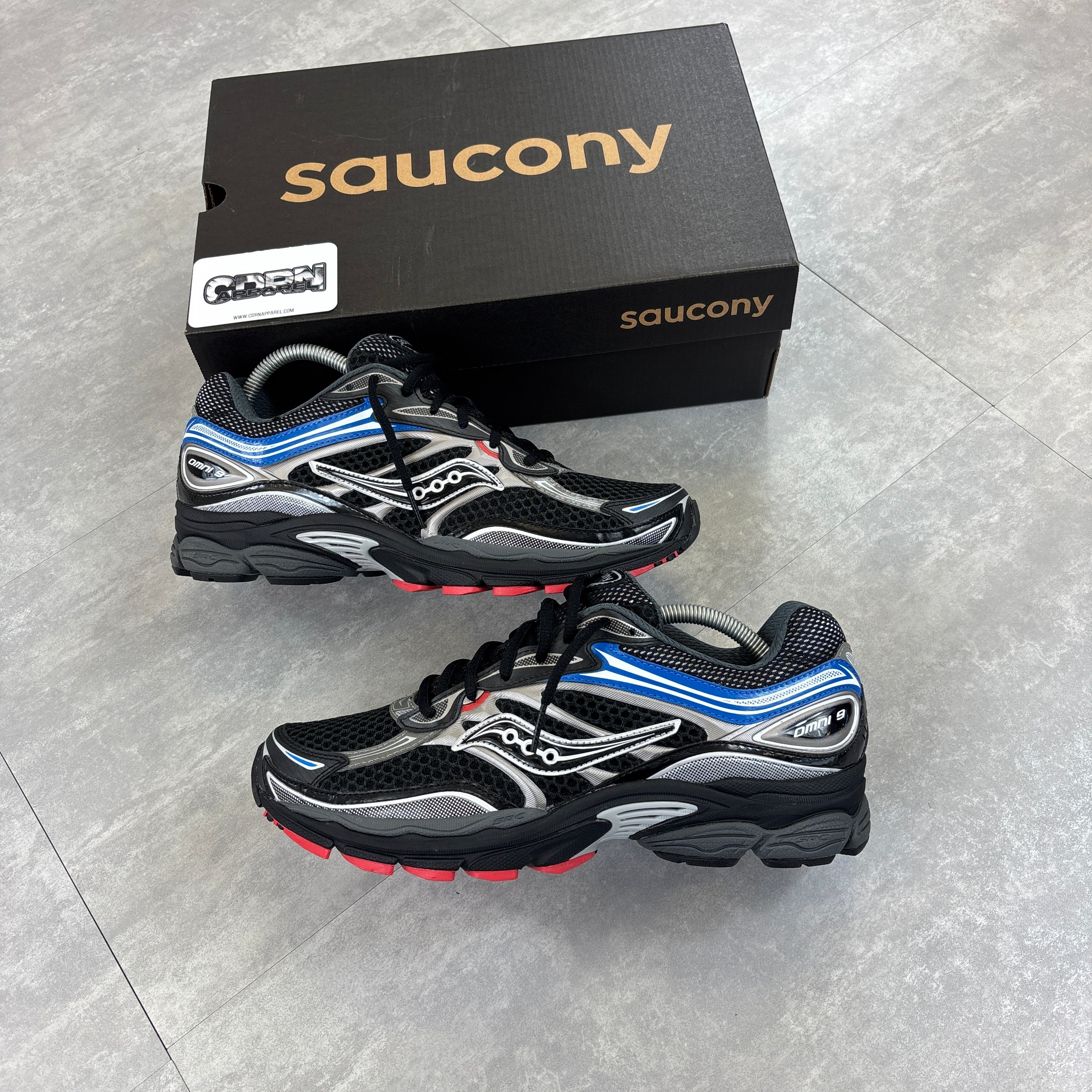 Saucony Pro Grid Omni 9 Black Multi