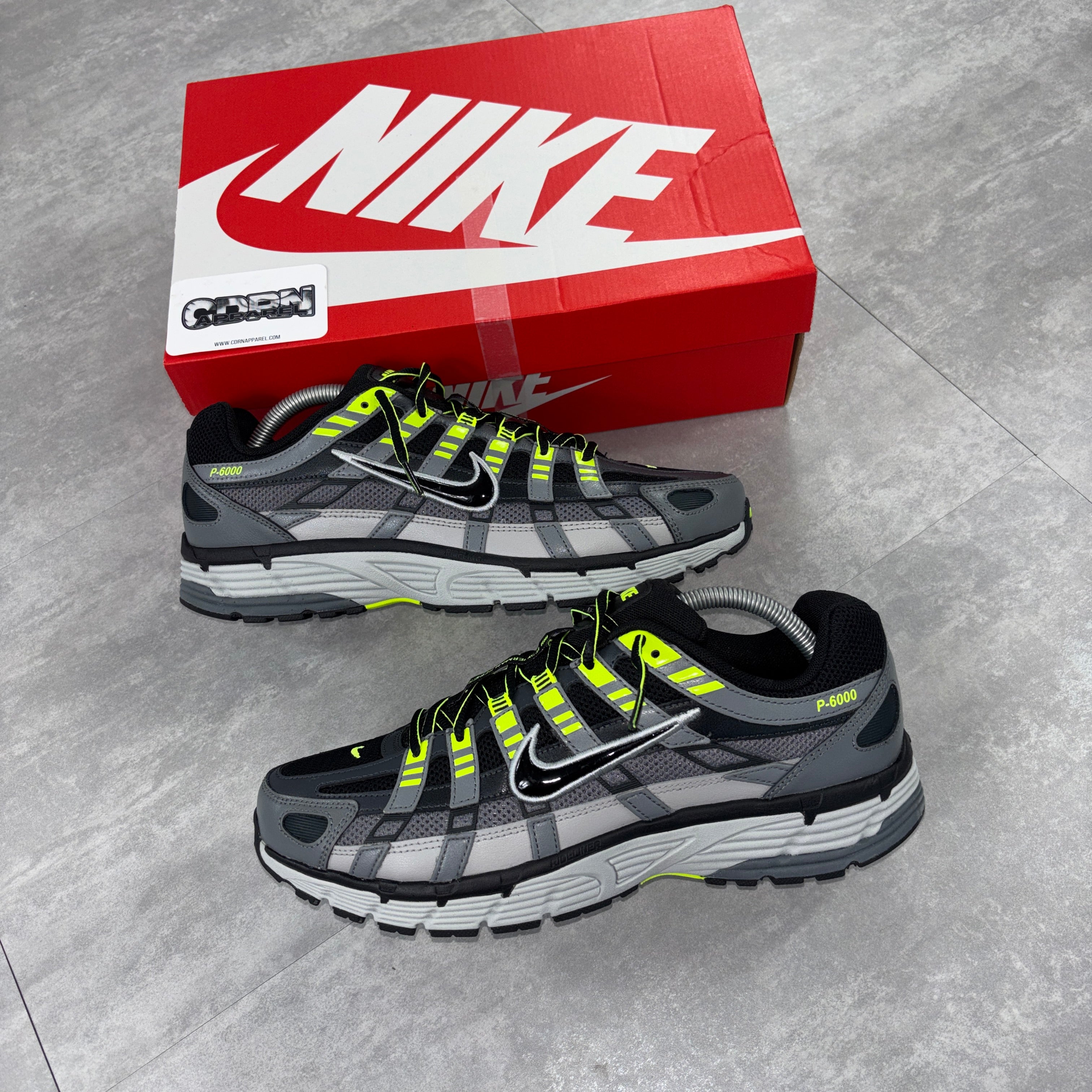 Nike P6000 - Smoke Grey / Neon