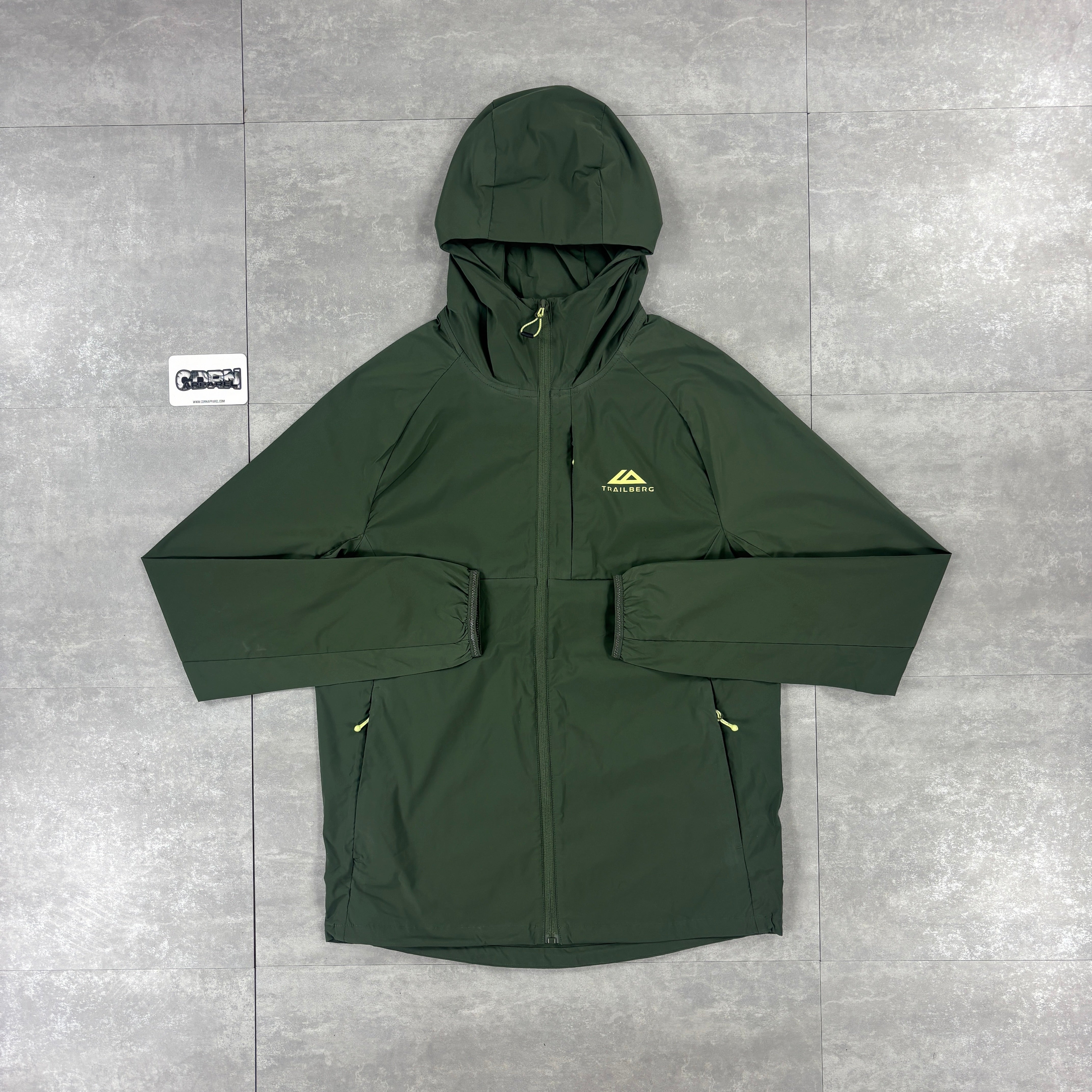 Trailberg Vantage Windbreaker Jacket - Khaki