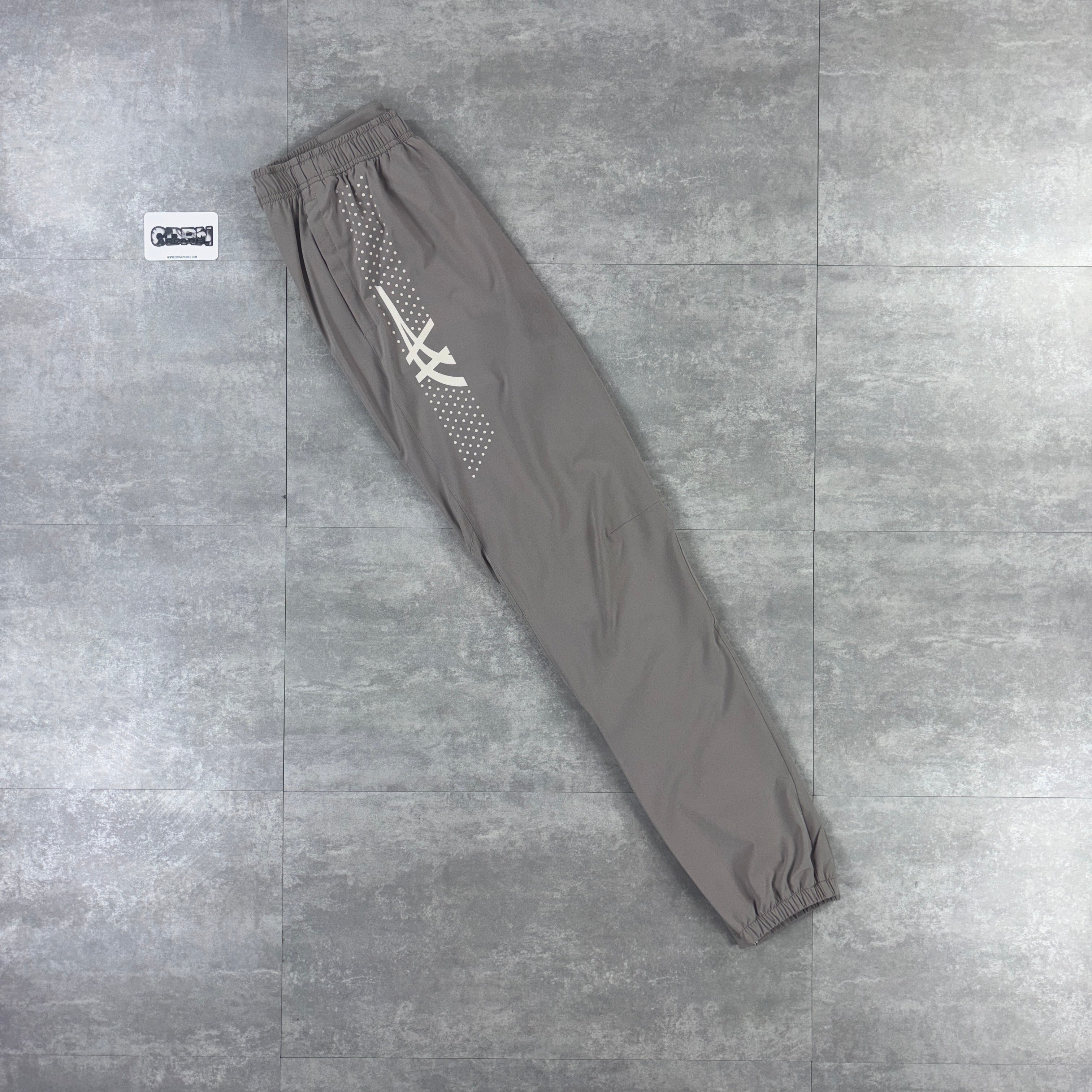 Asics Icon Windbreaker Jacket Moonrock & Moonrock Asics Icon Pants Set