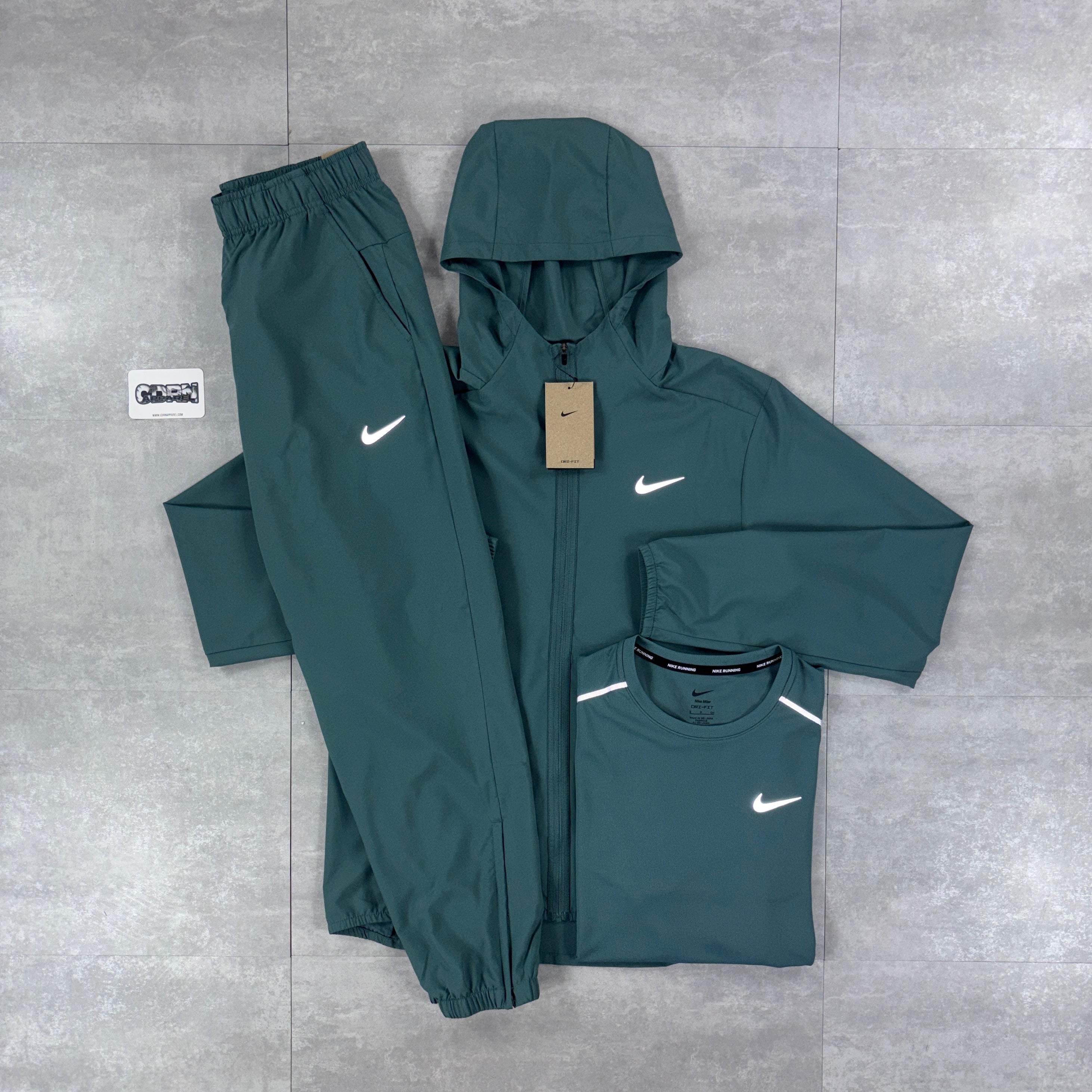 Nike Dri-Fit Form Windrunner Jacket - Mineral Slate
