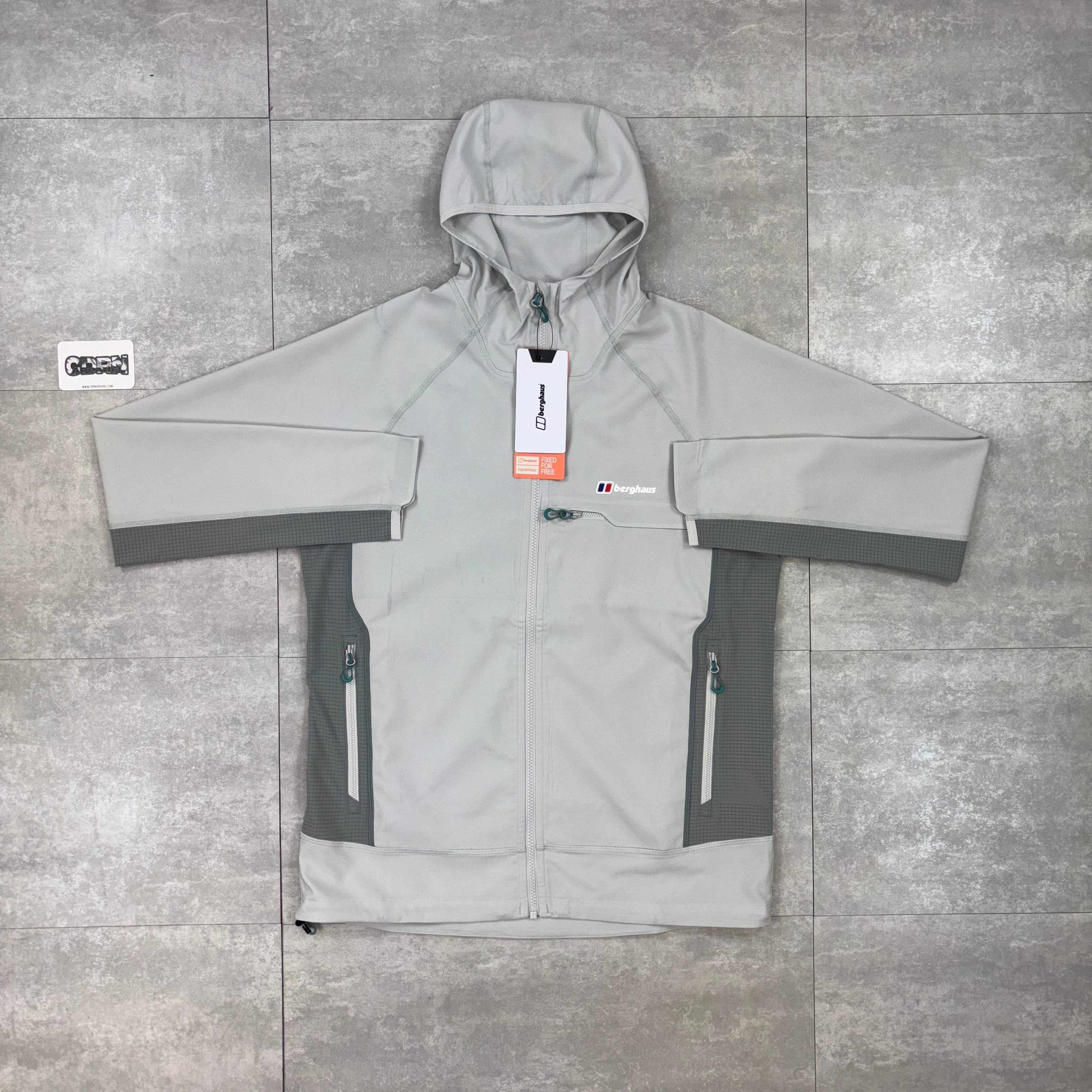 Berghaus Grey Wavertree Windbreaker & Grey Pants Tracksuit Set