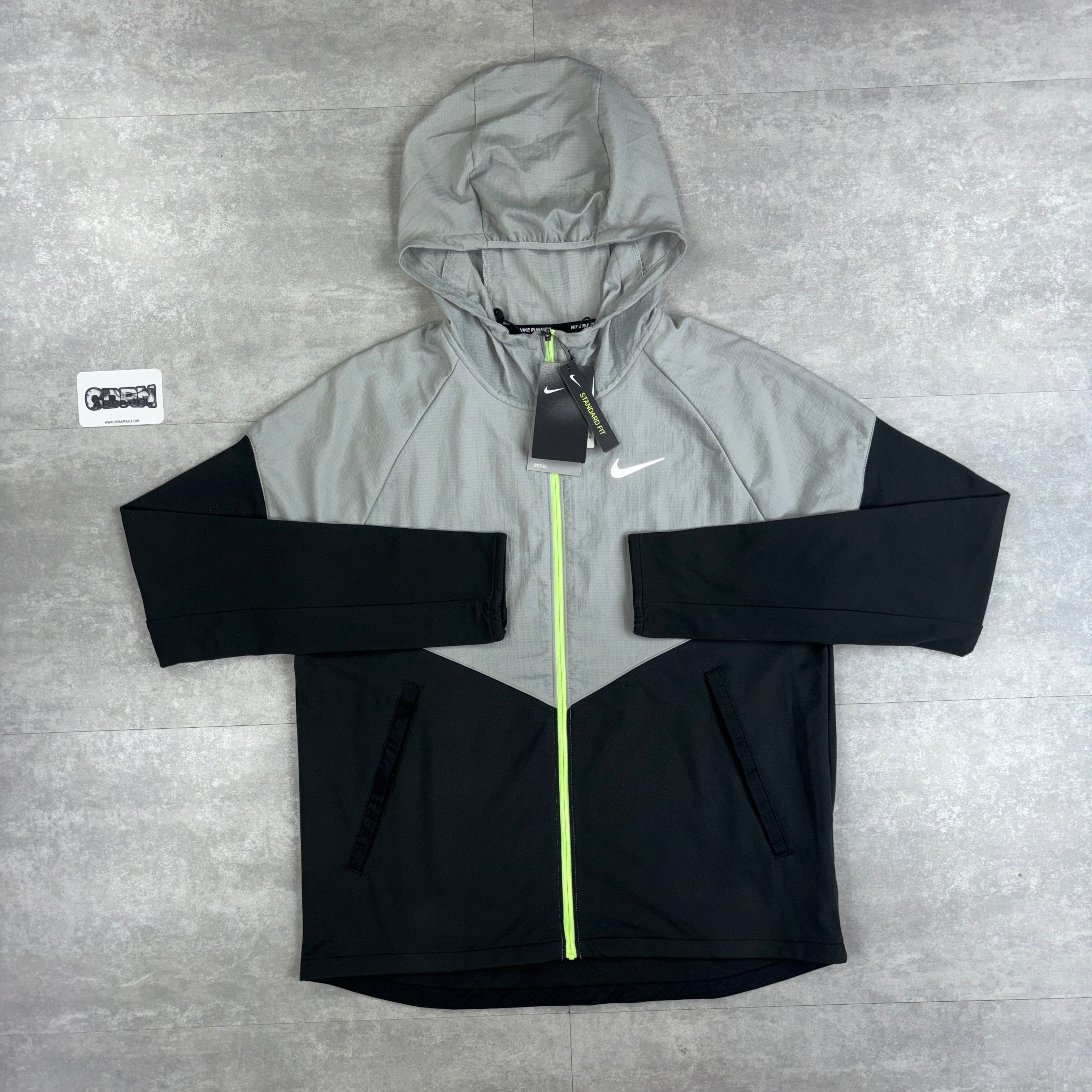 Nike Two Tone Windbreaker Jacket - Neon/Grey