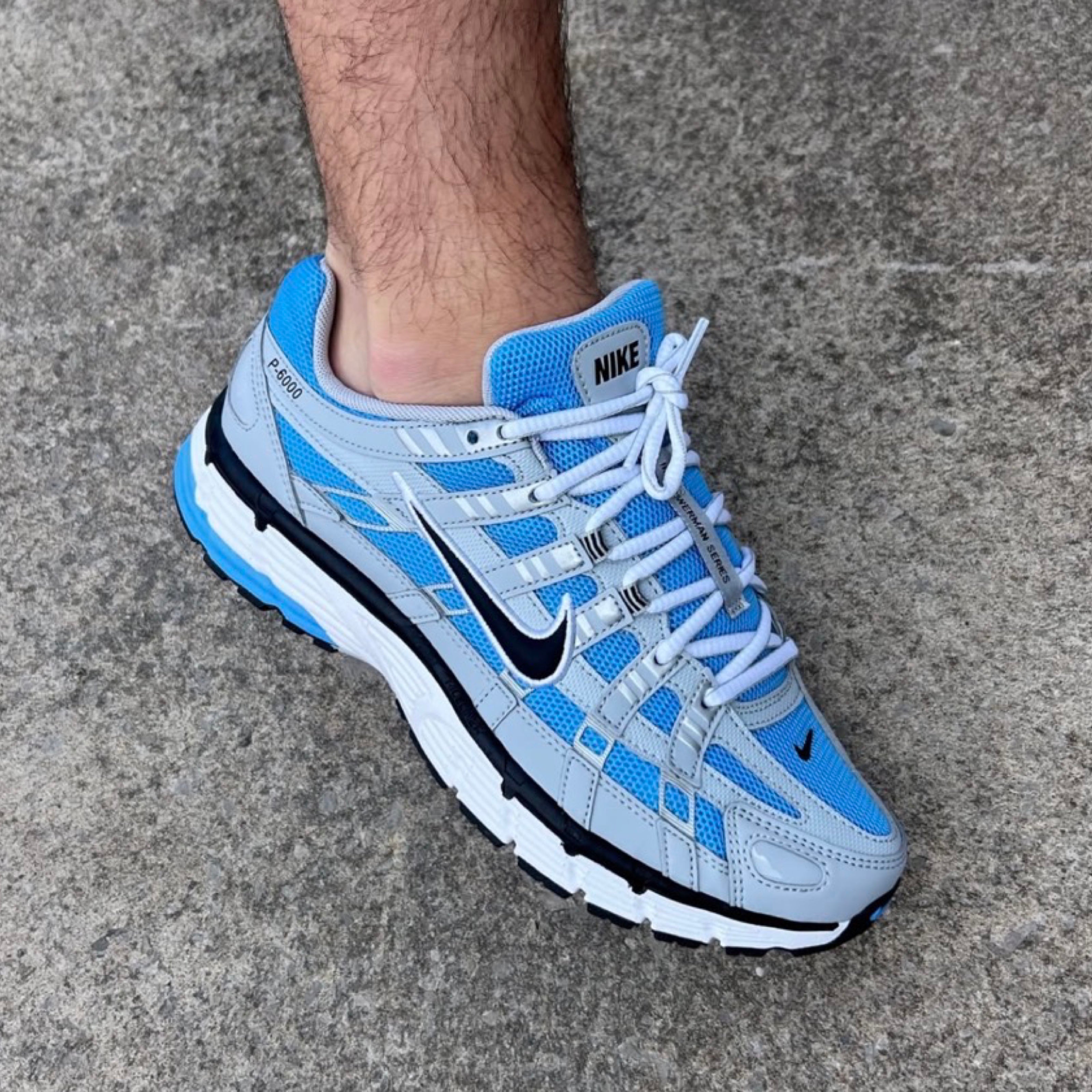 Nike P6000 - University Blue / Wolf Grey