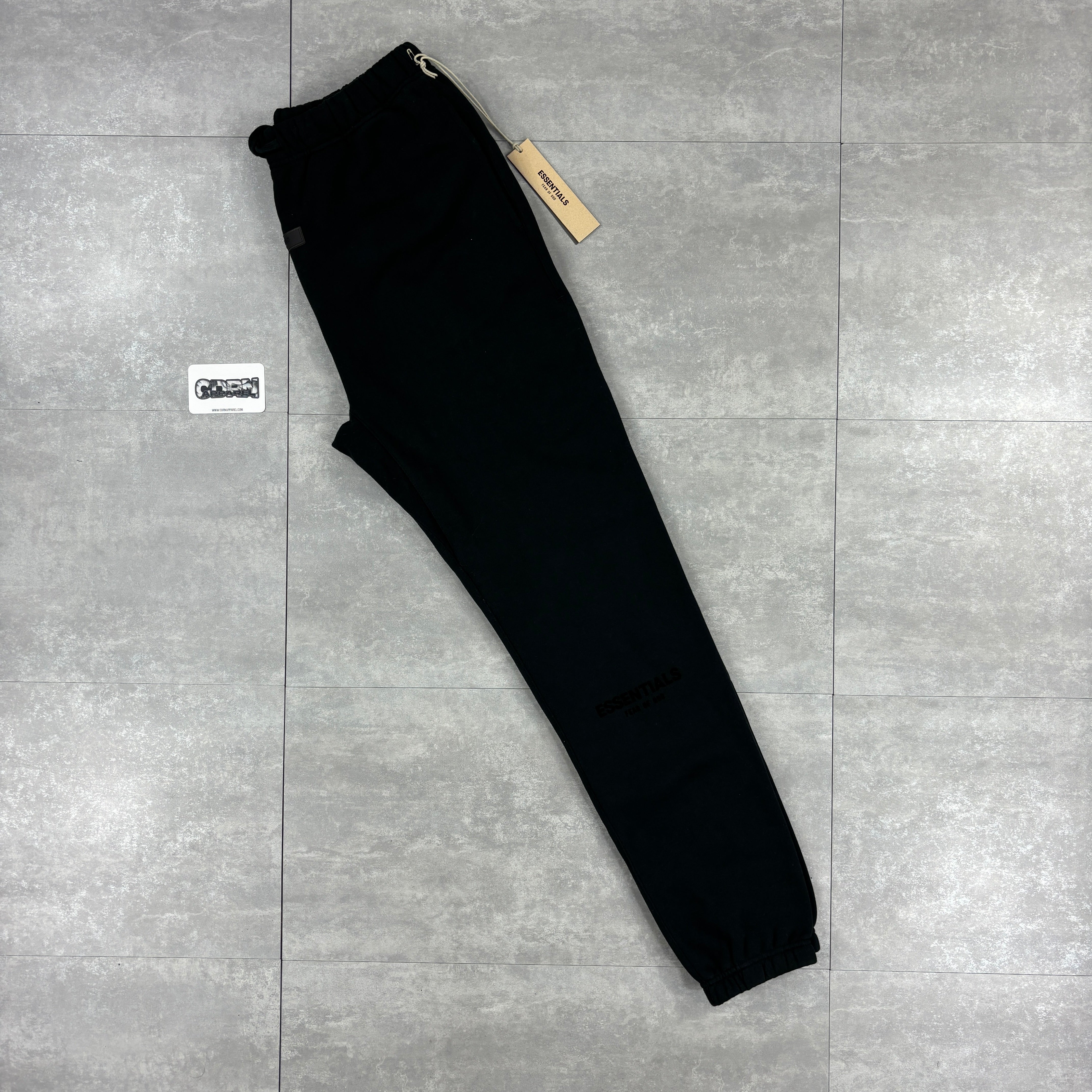 Essentials Pants SS22 - Limo Black