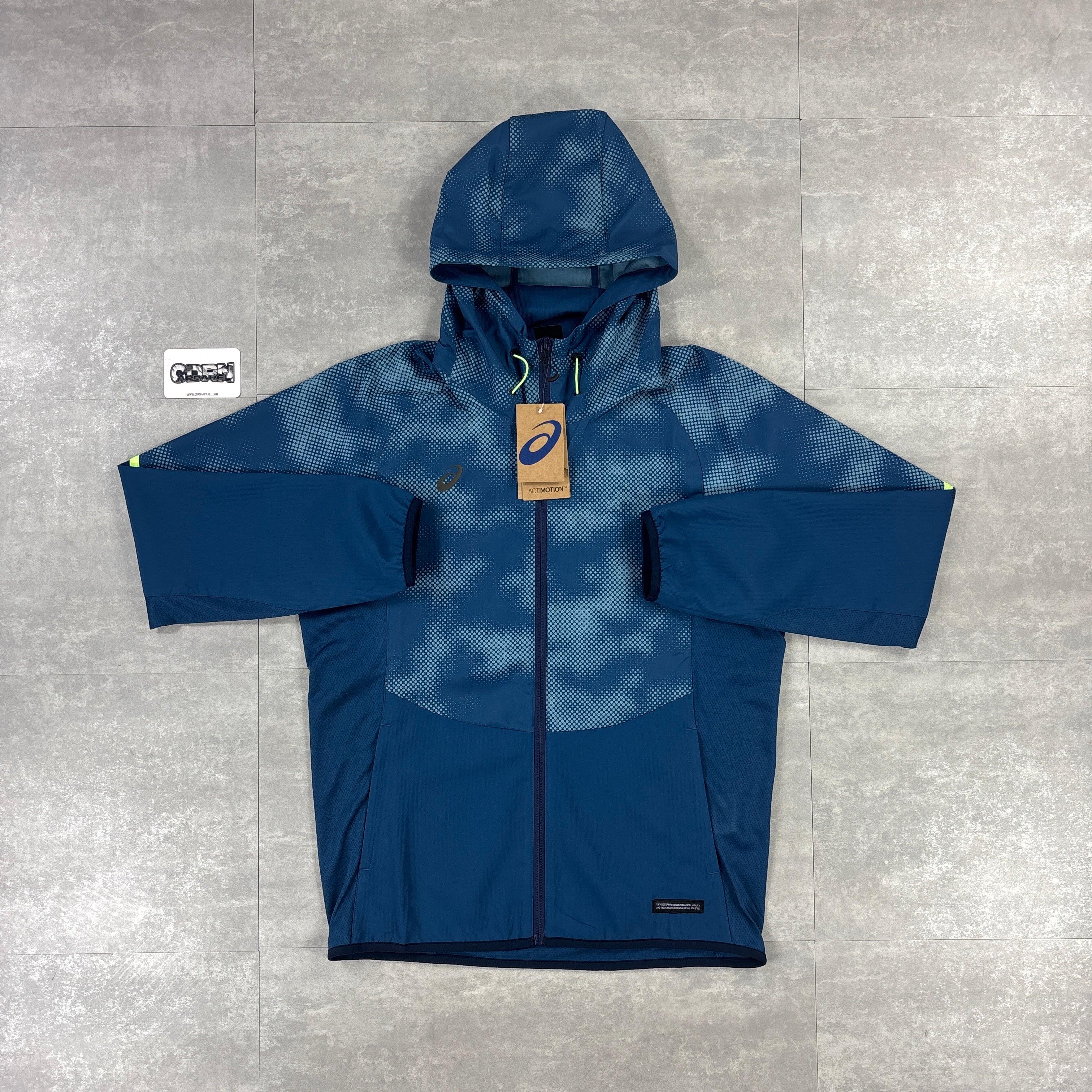 Asics Waterproof Camo Windrunner Blue Bundle