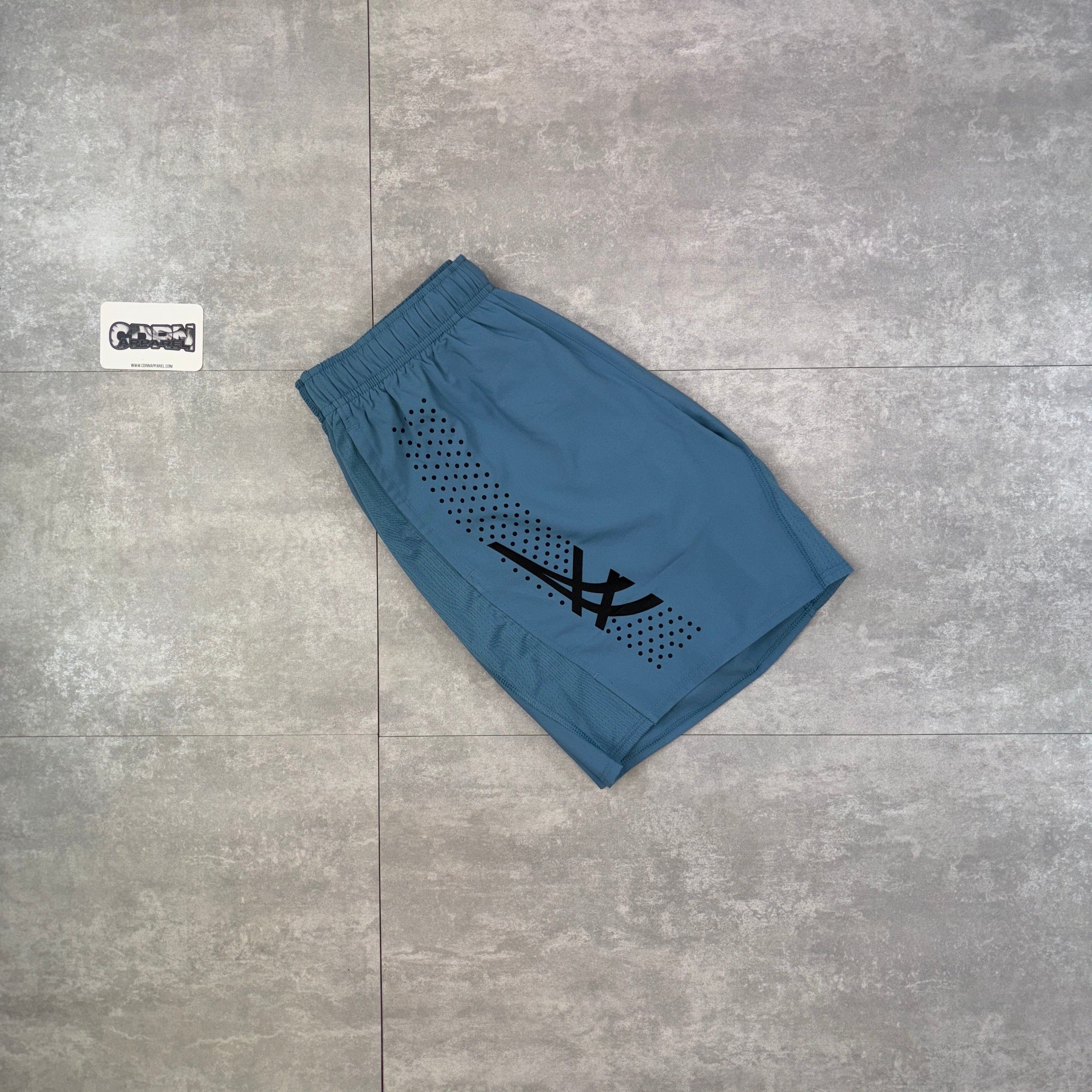 Asics Icon Performance Shorts - Light Blue