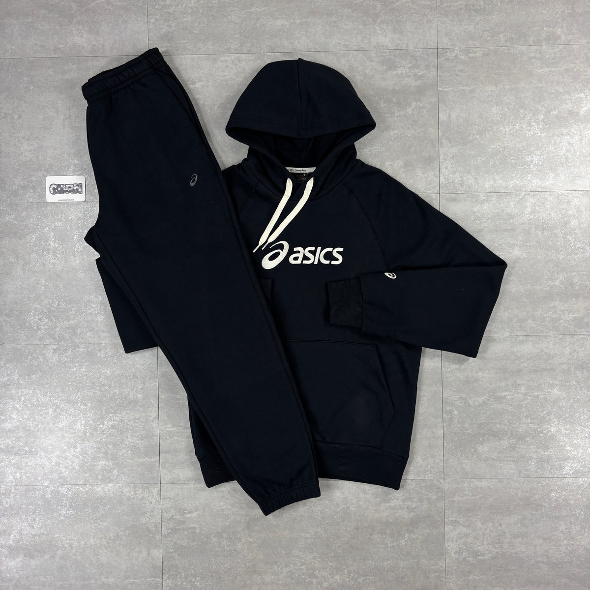Asics Logo Jogger Pants - Black
