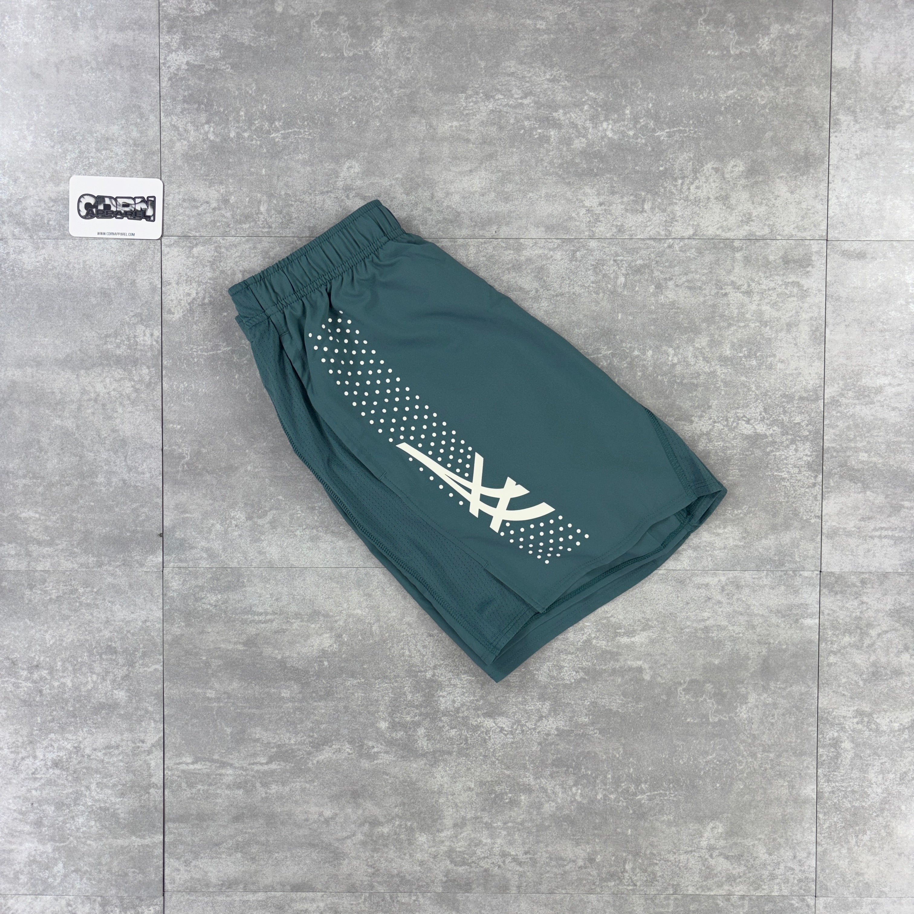 Asics Icon Performance Shorts - Foggy Teal