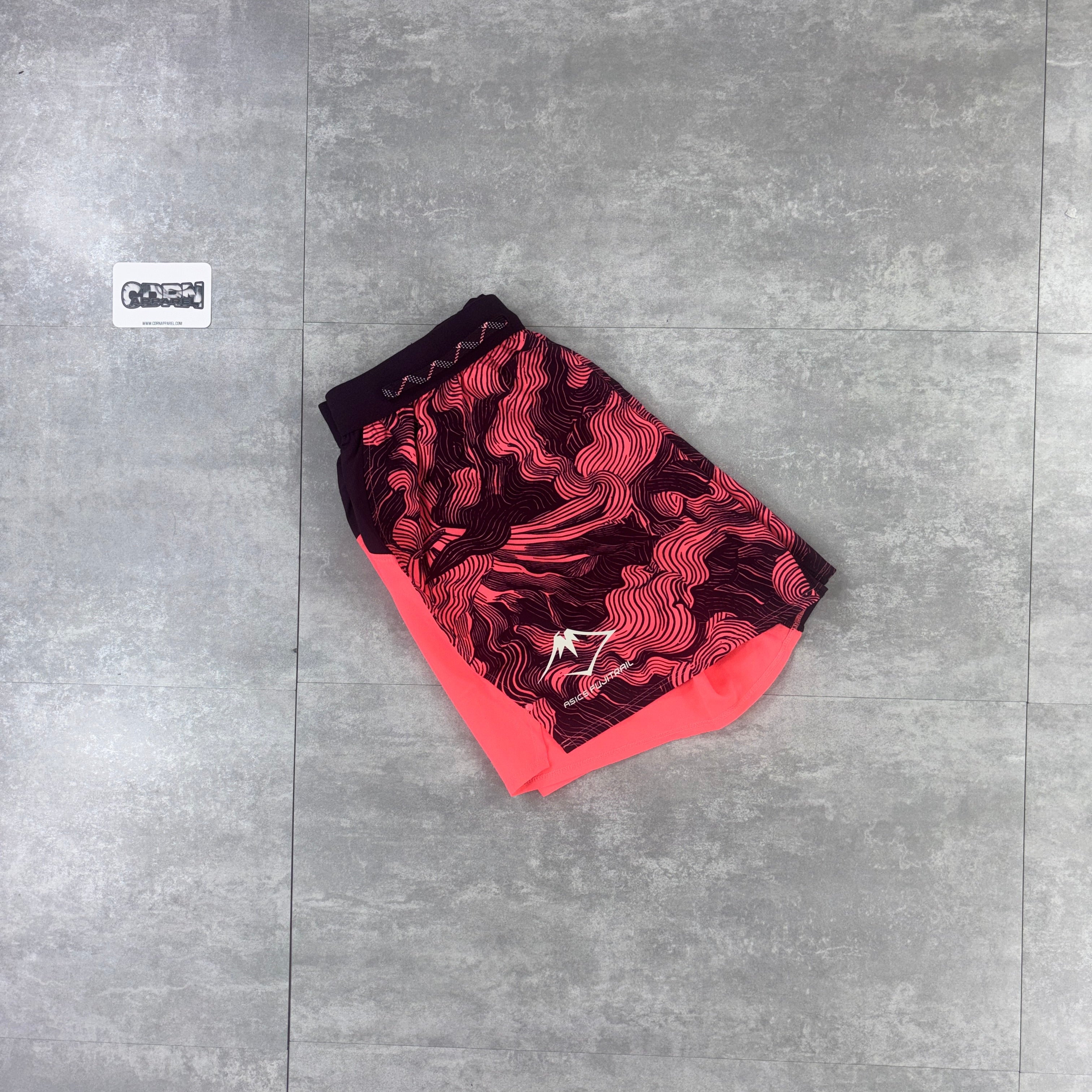 Asics Fujitrail Shorts - Blazing Coral