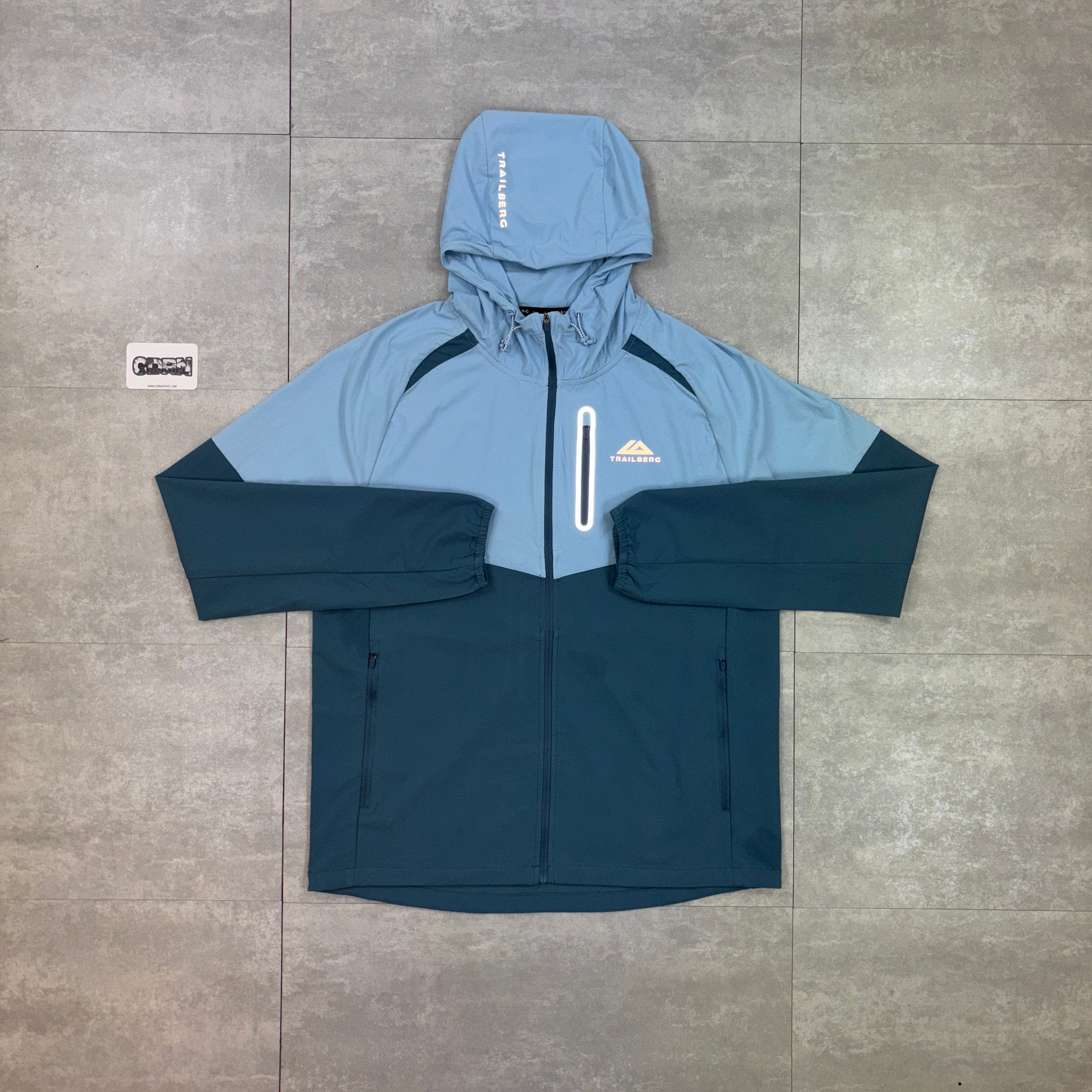 Trailberg AW25 Cloud Dove Blue Windbreaker & Dove Blue Cloud Pants Set