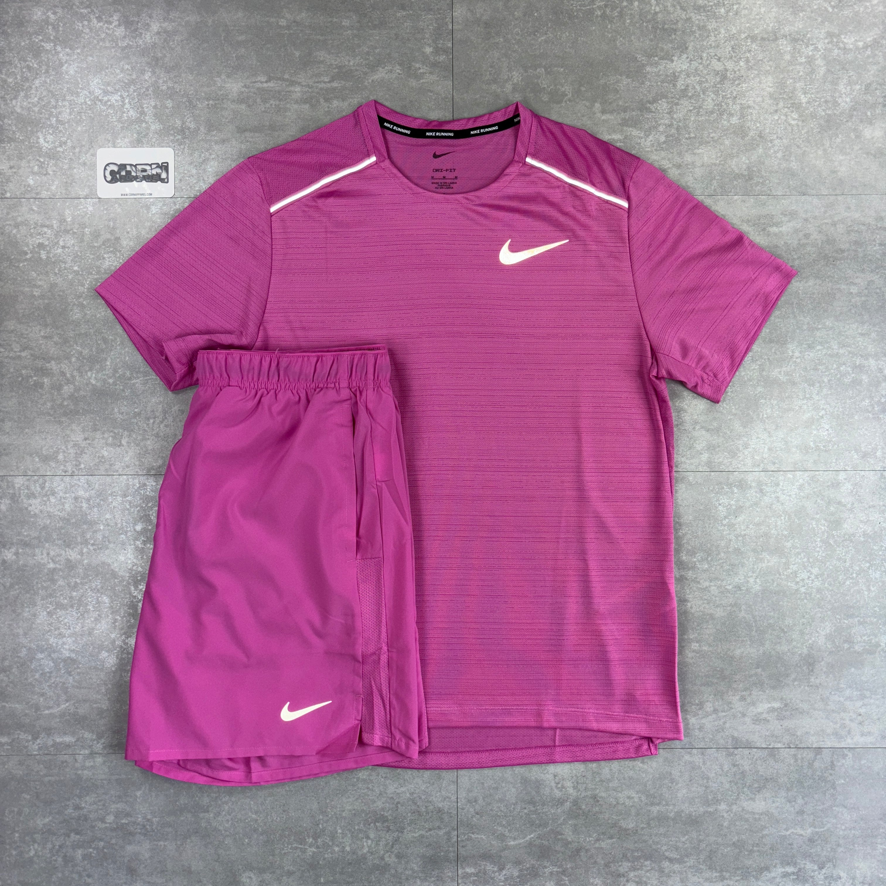 Nike Miler 1.0 T-Shirt - Playful Pink