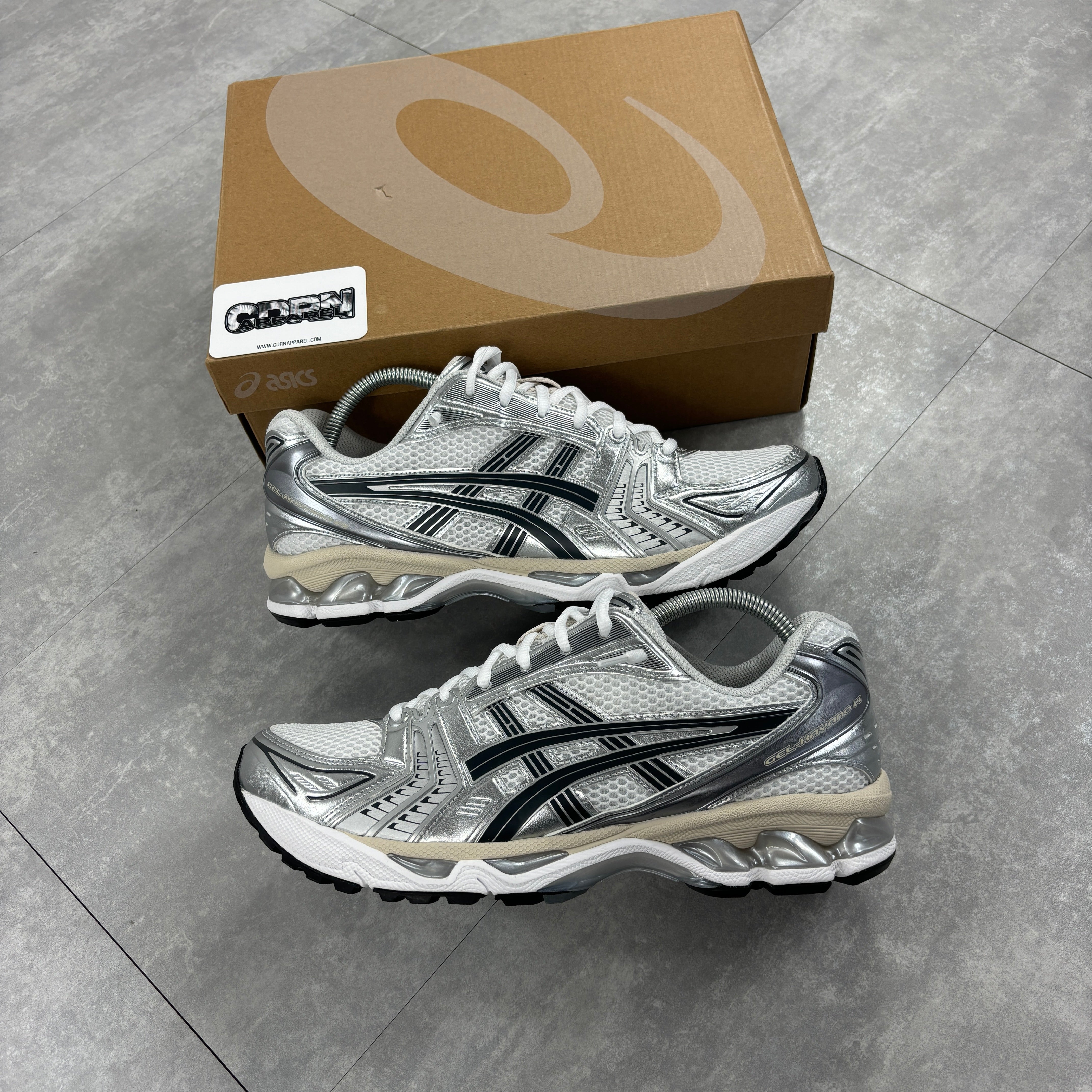 Asics Kayano 14 Trainers - Graphite Grey