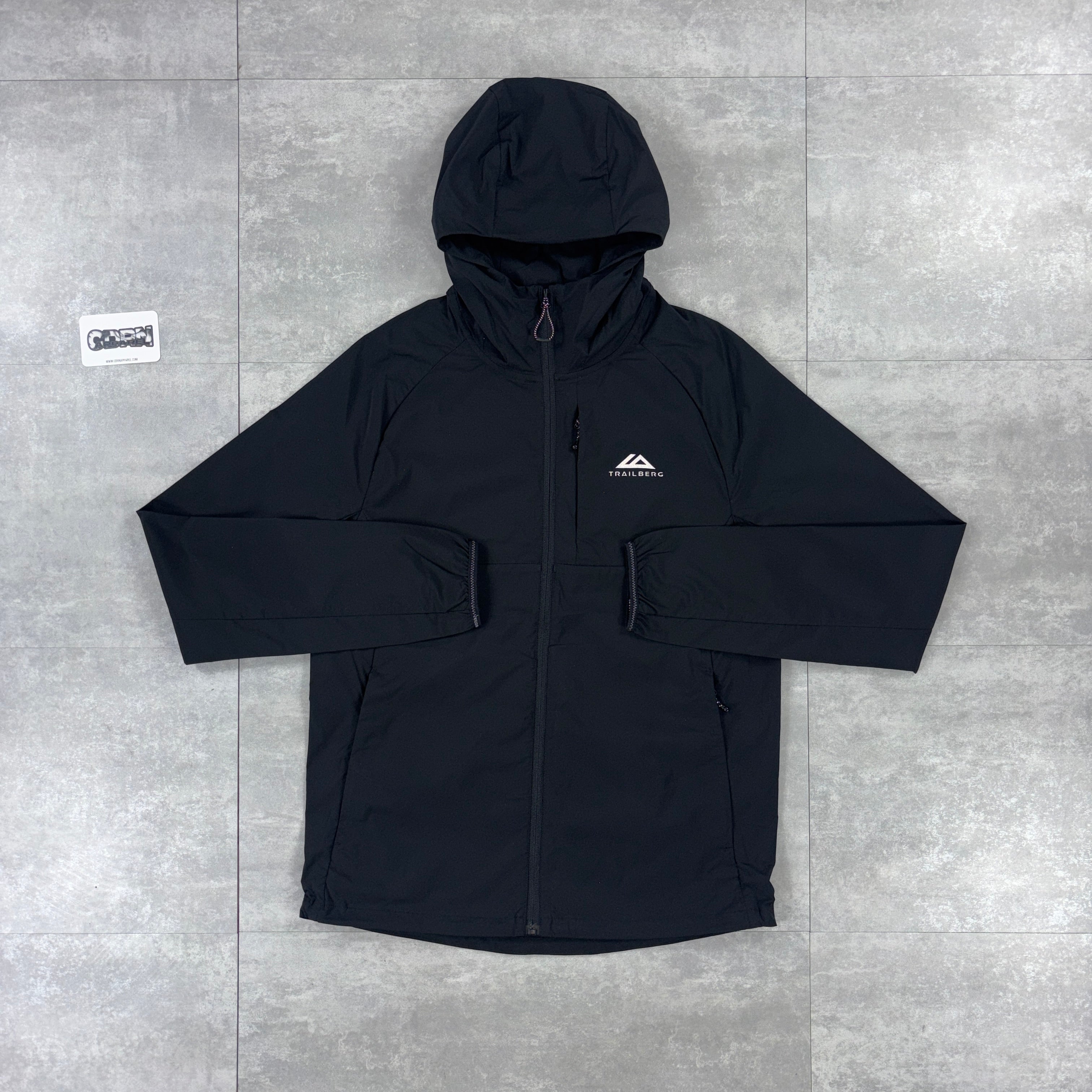 Trailberg Vantage Windbreaker Jacket - Black
