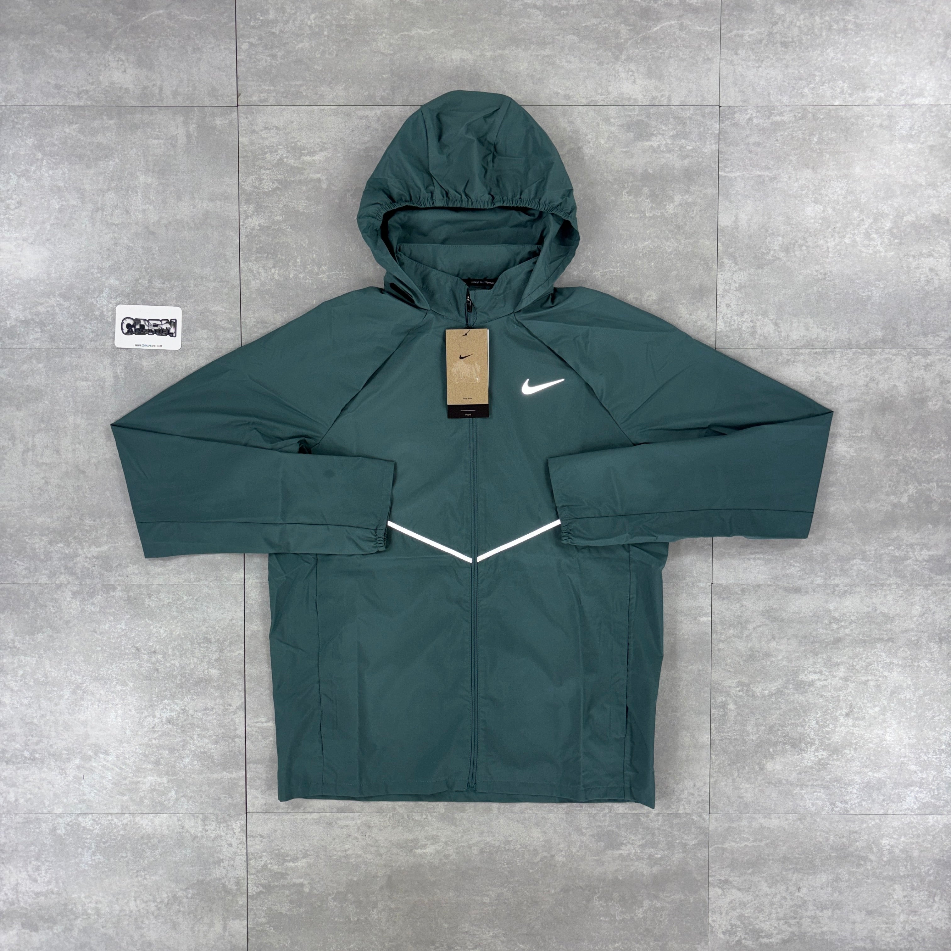 Nike Miler Repel Windbreaker Jacket - Mineral Slate