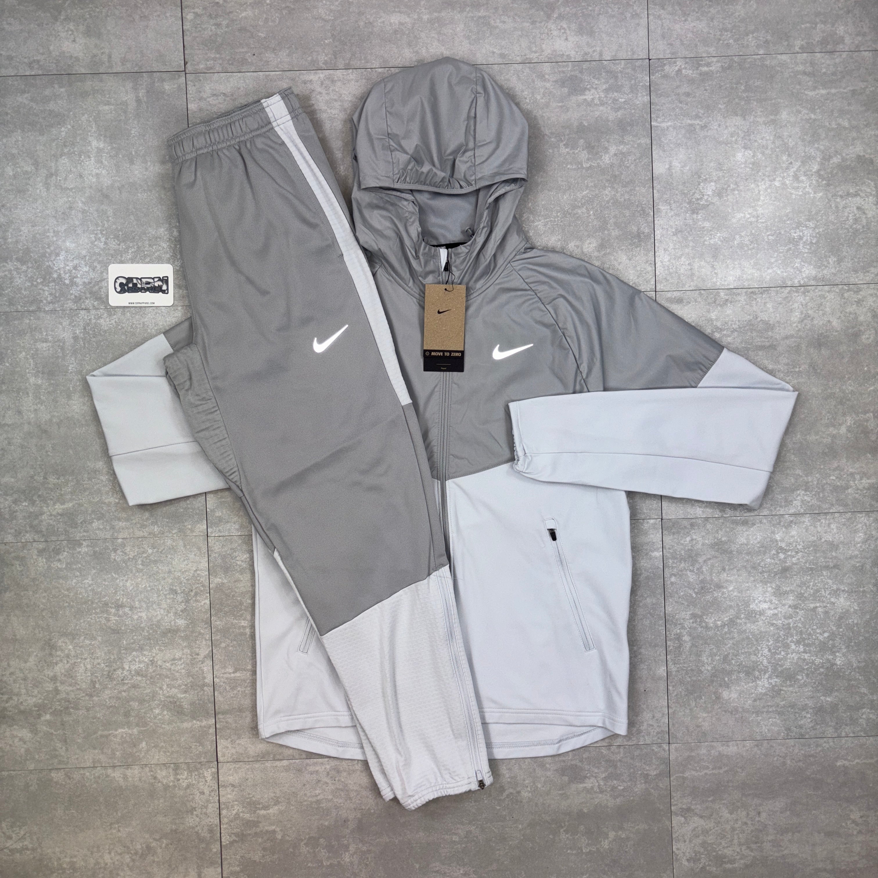 Nike Challenger Therma-Fit Pants - Winterised Grey