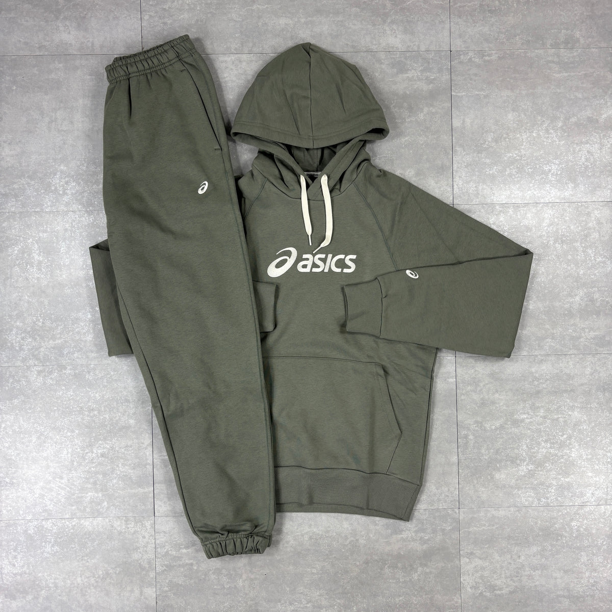 Asics Logo Tracksuit - Lichen Green
