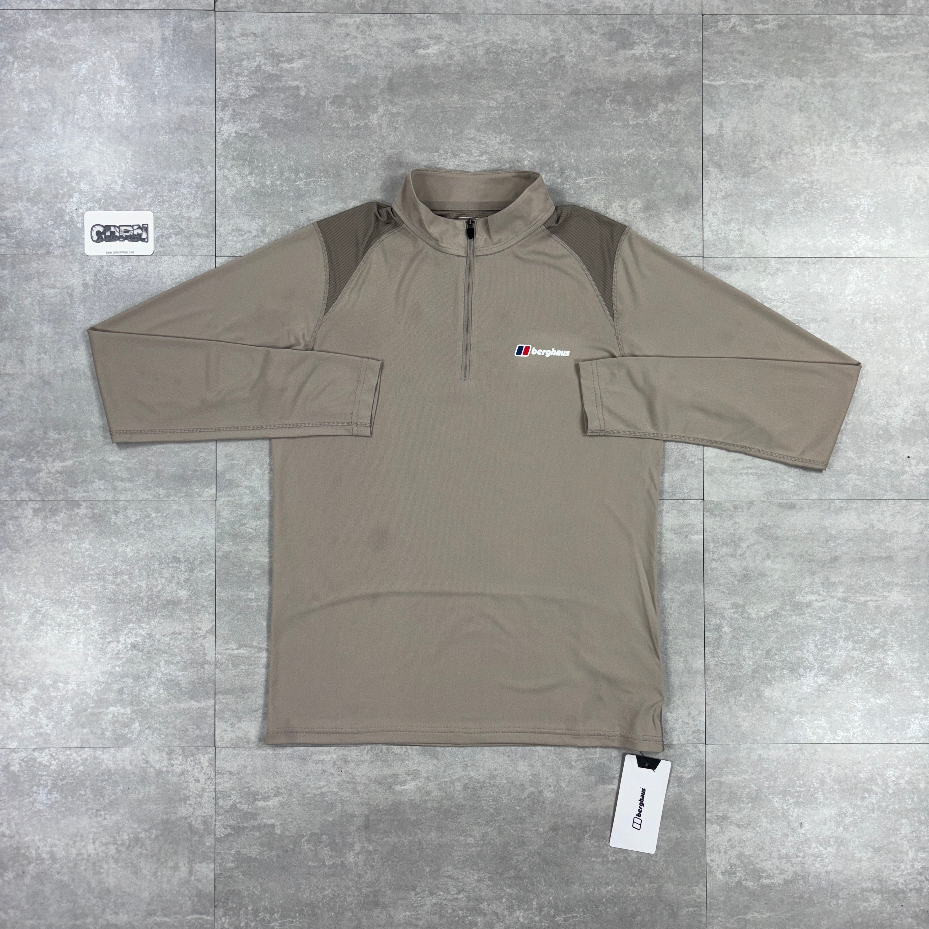 Berghaus Wayside 1/4 Zip - Beige