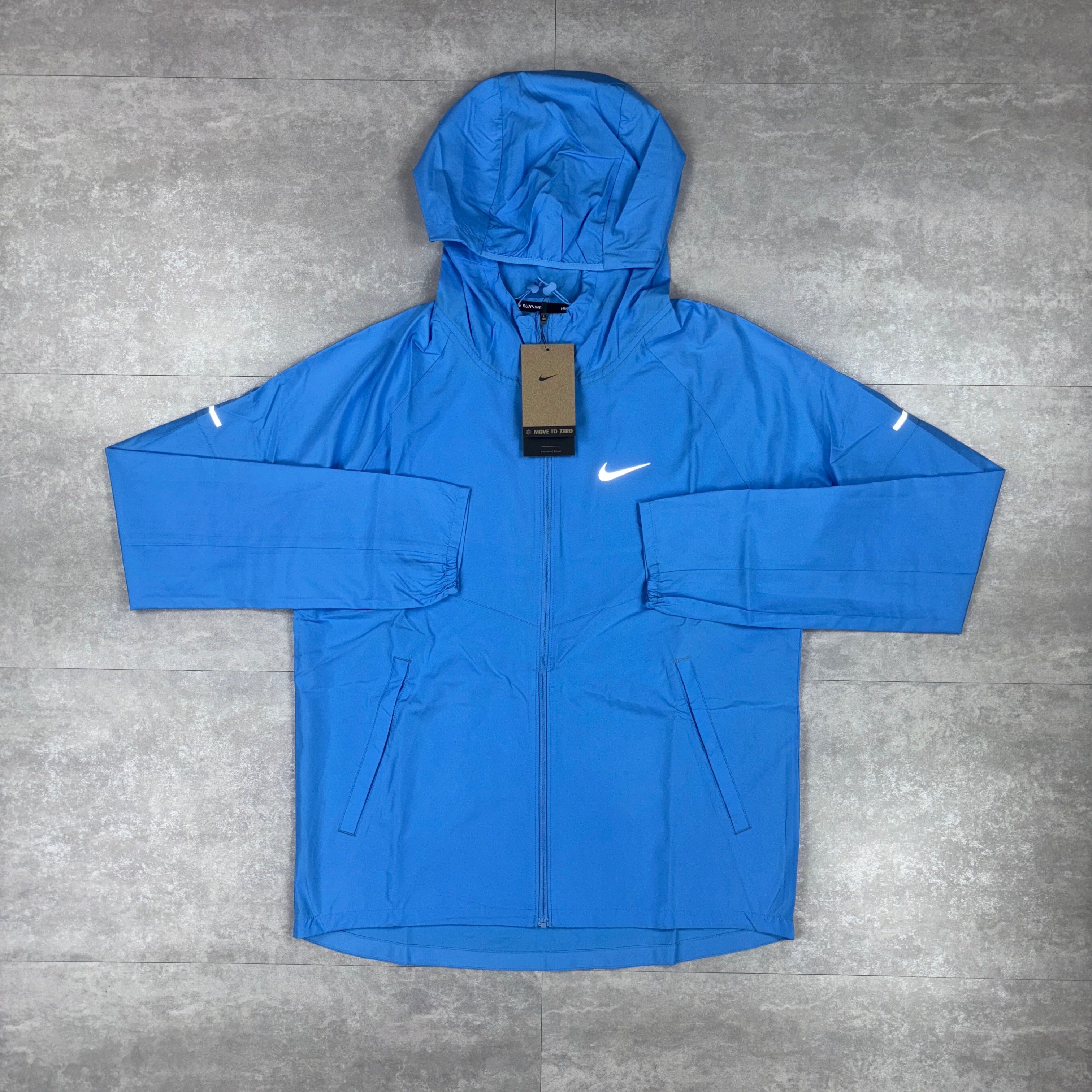 Nike Miler Repel Windbreaker Jacket - University Blue