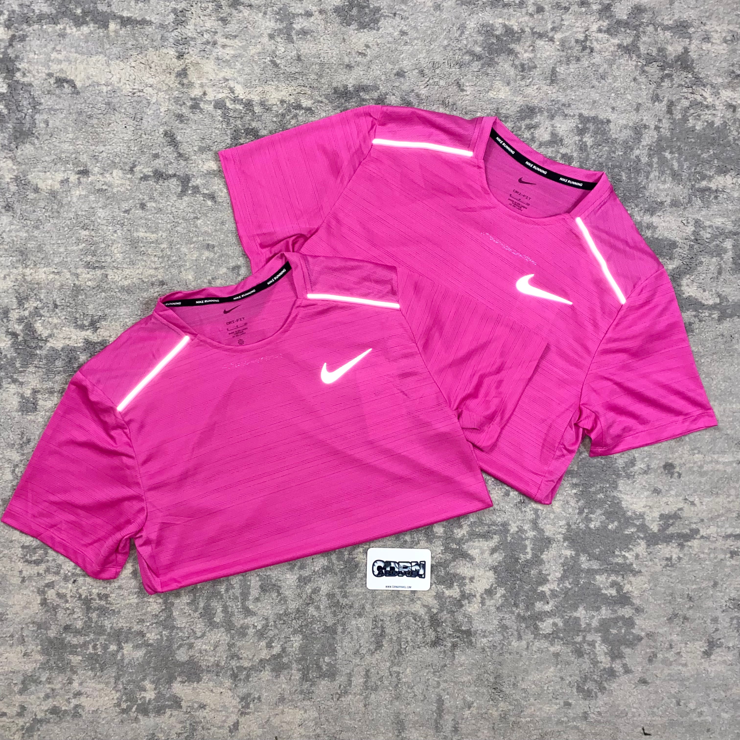 Nike miler 2025 t shirt pink