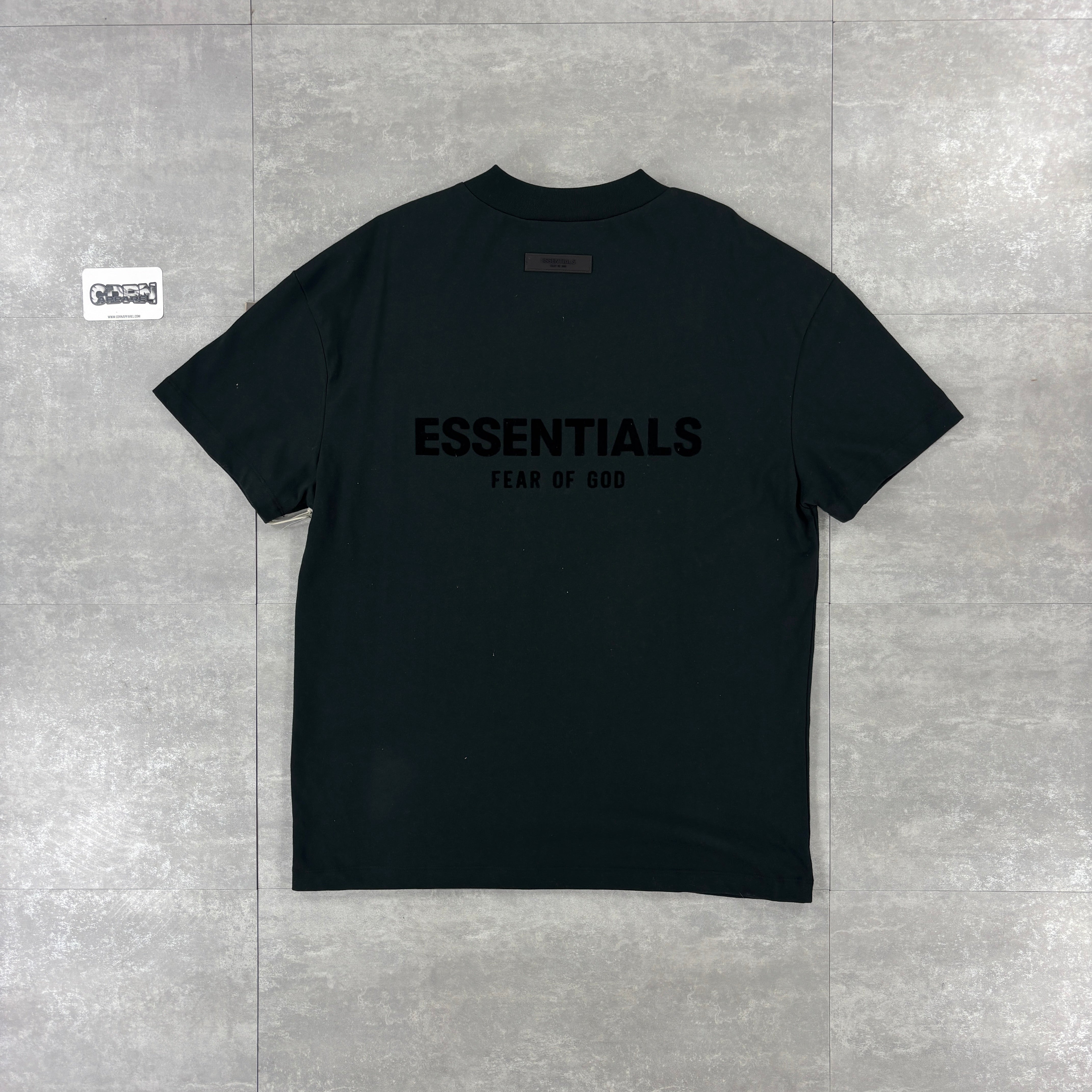 Essentials SS22 T-Shirt - Limo Black
