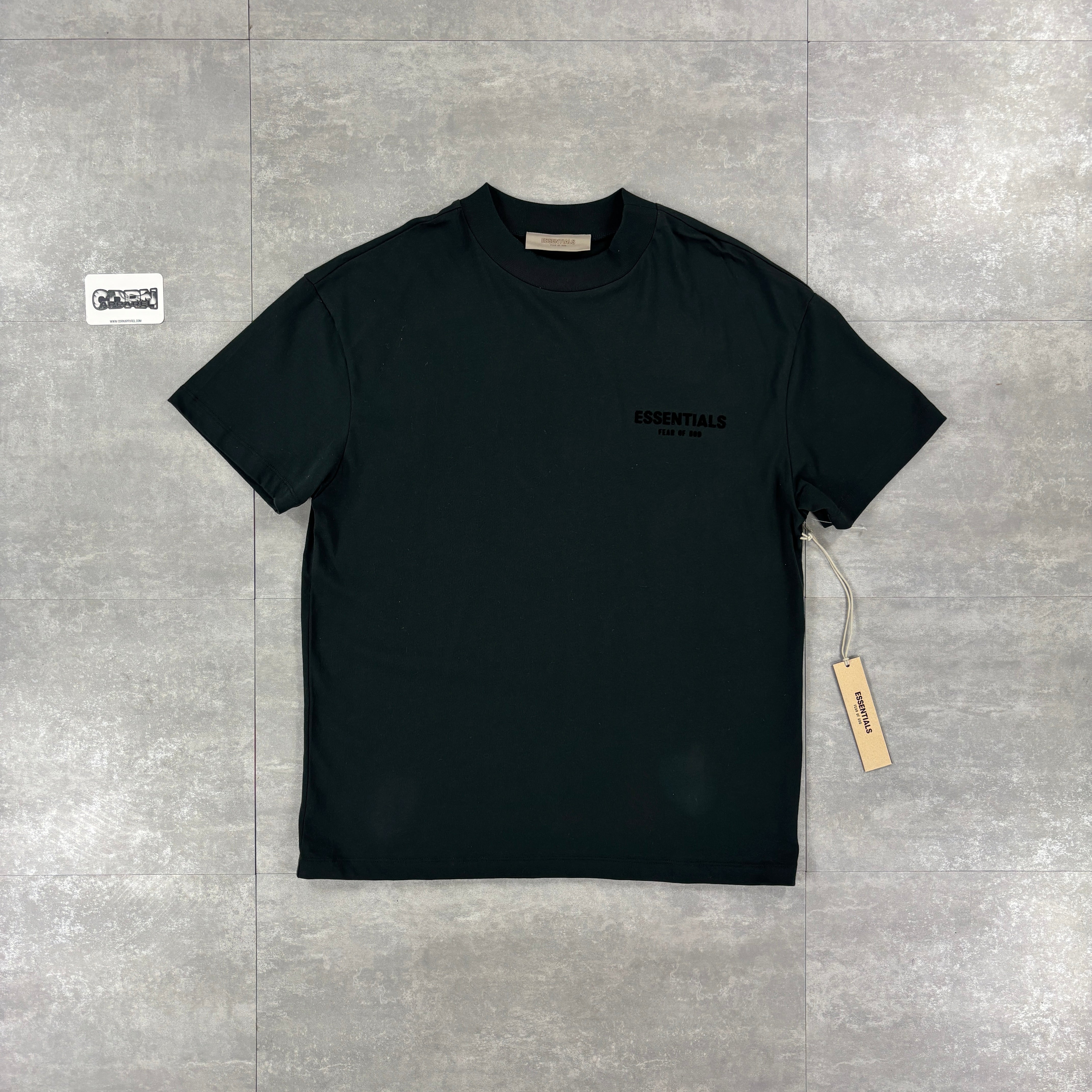Essentials SS22 T-Shirt - Limo Black