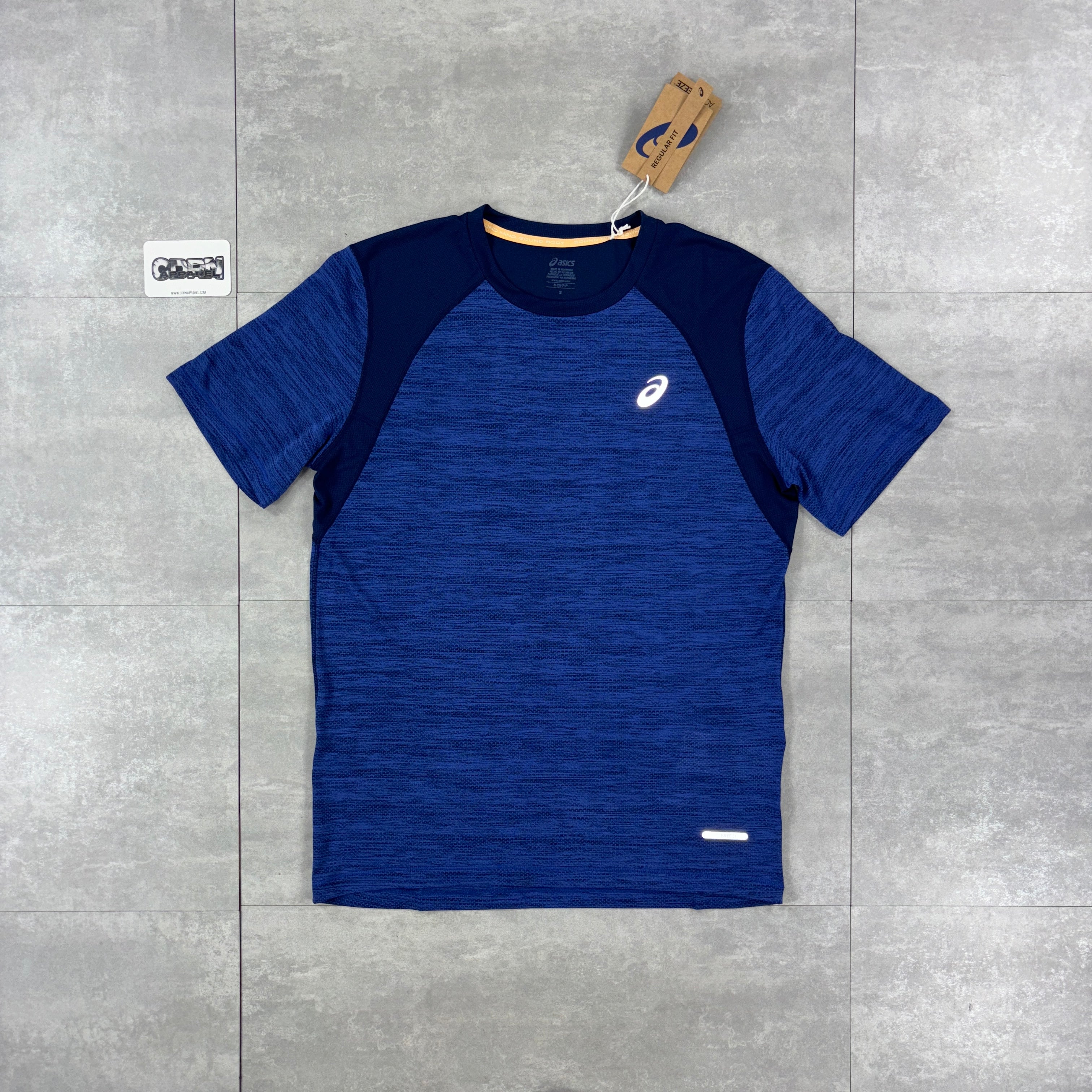 Asics Road Seamless T-Shirt - Blue