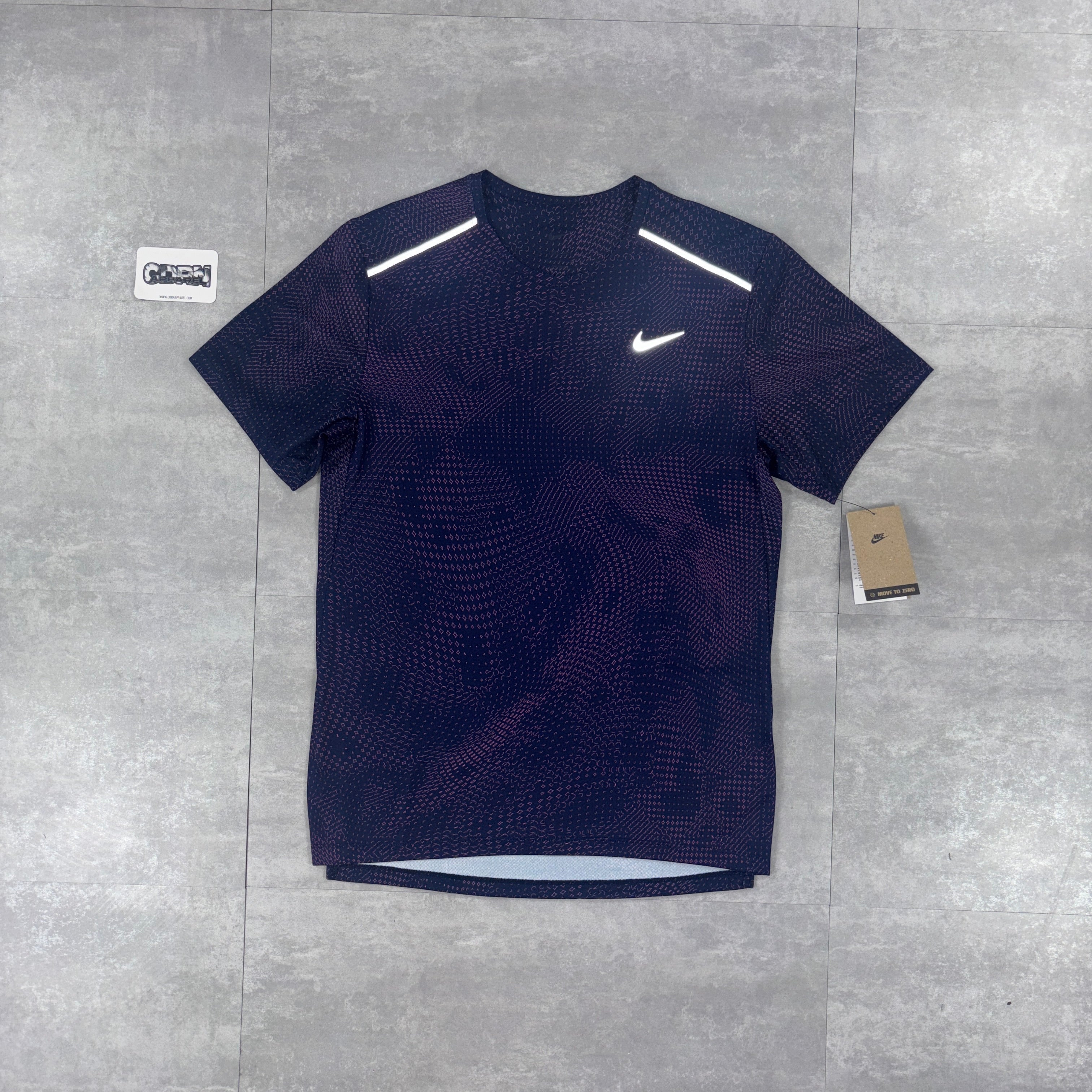 Nike Miler 1.0 T-Shirt Festival Purple & Purple Challenger Shorts Set