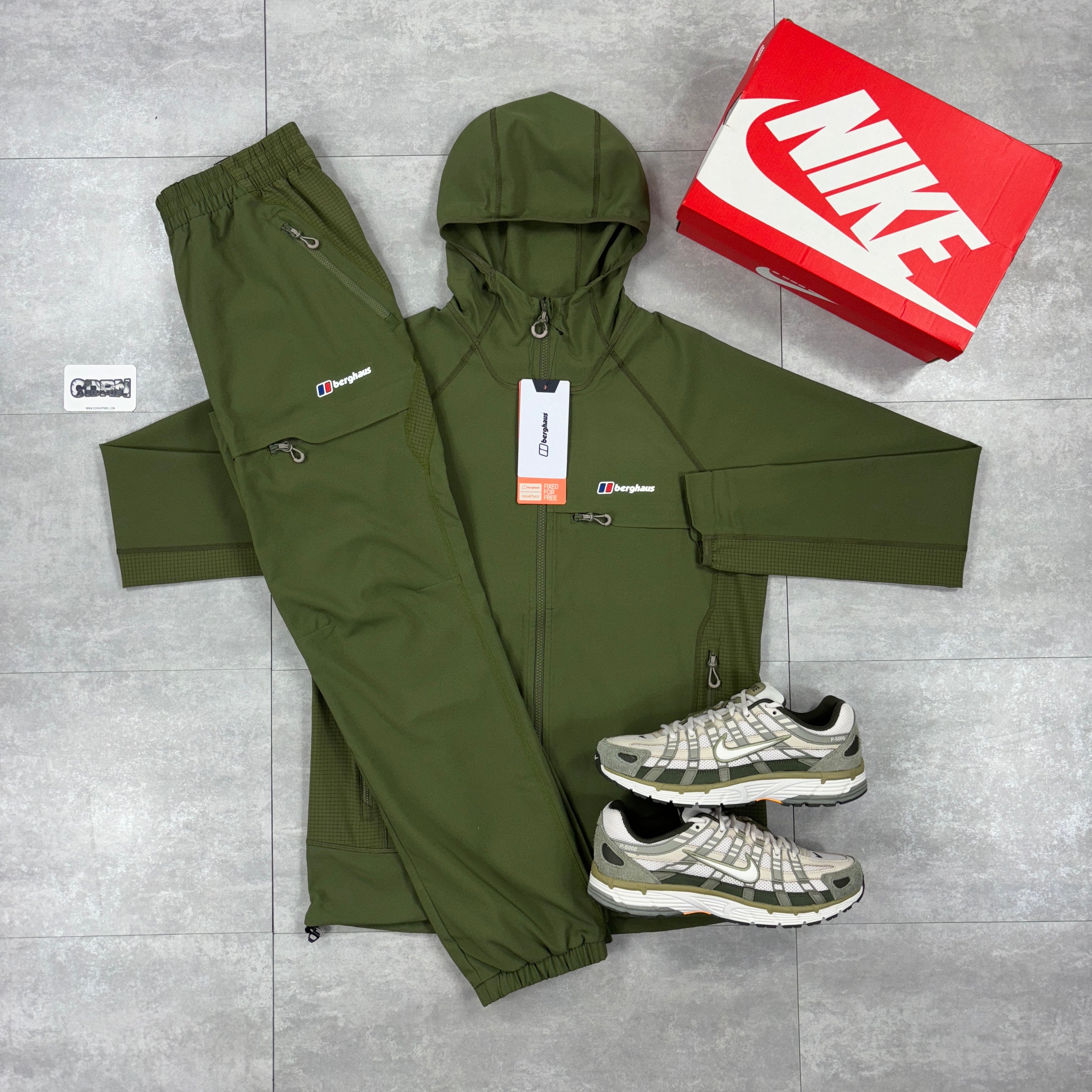 Berghaus Wavertree Track Pants - Khaki