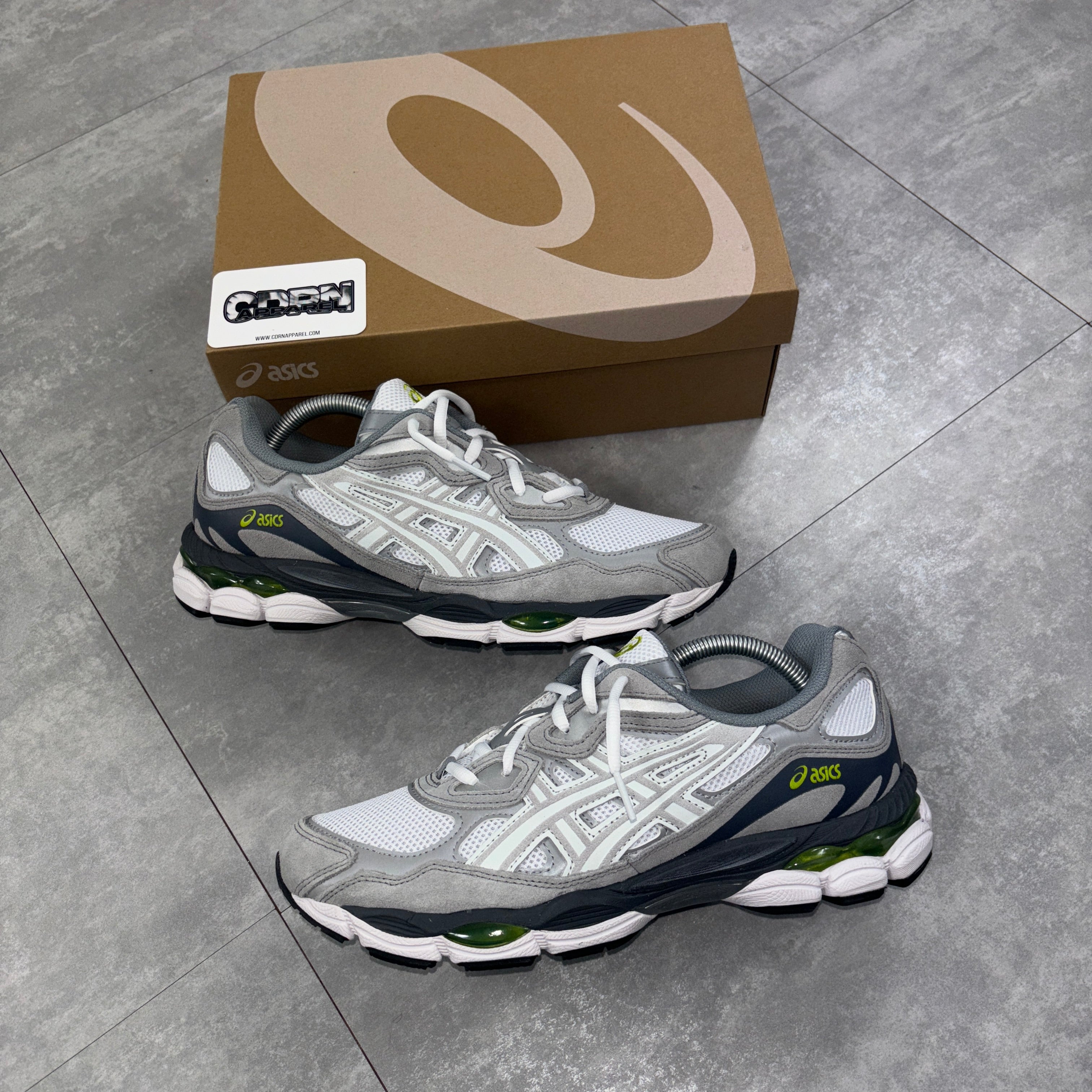 Asics Gel NYC White Glacier Grey