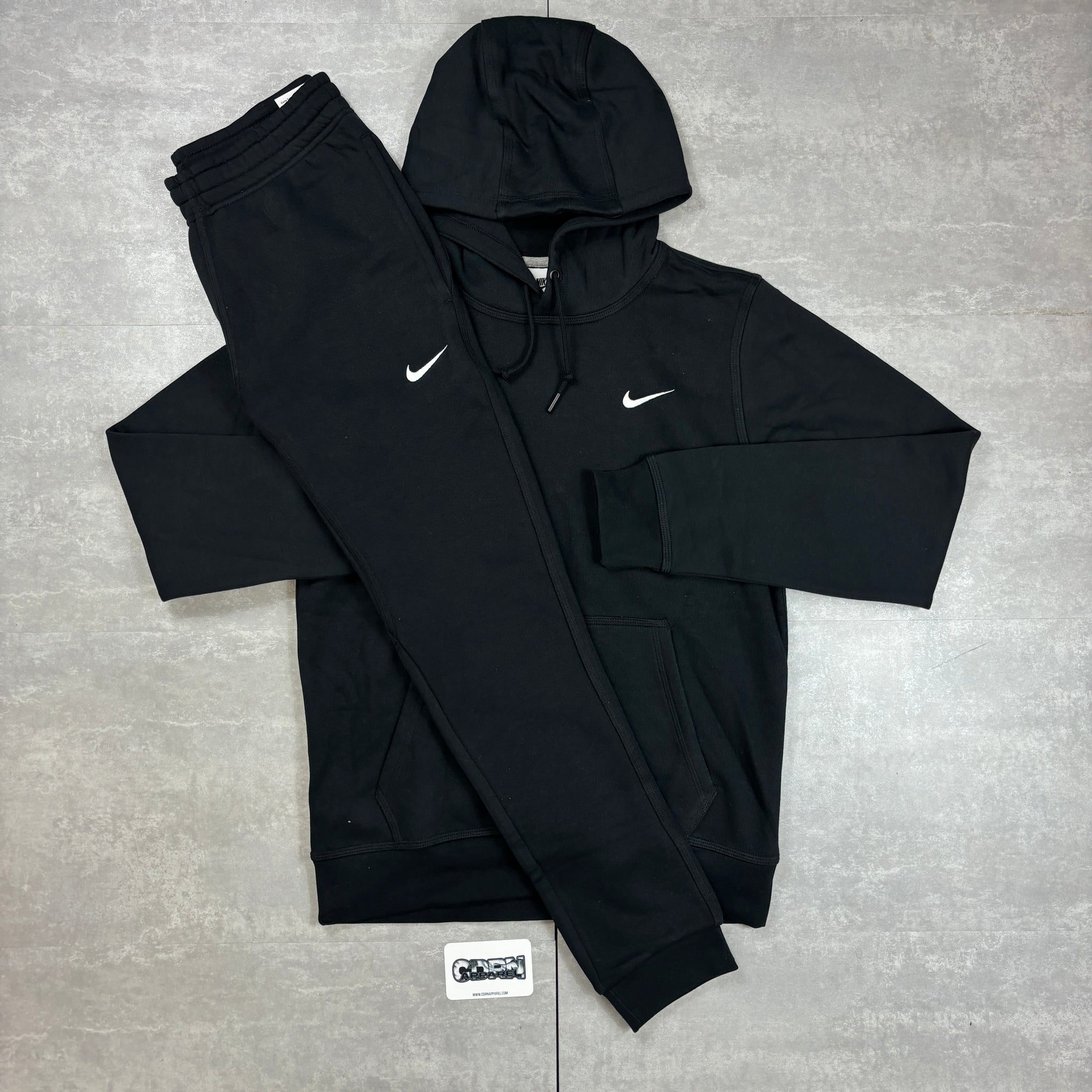 Survêtement Nike Club Swoosh - Noir