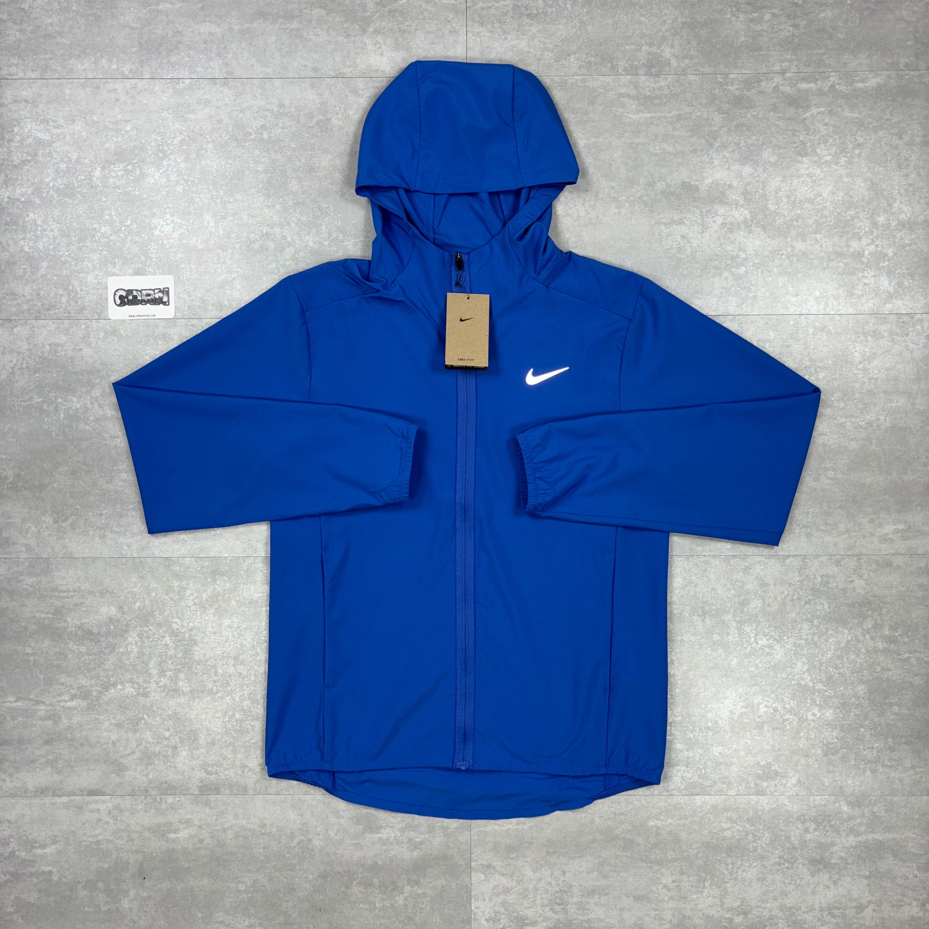 Nike Dri-Fit Form Windrunner Jacket Blue & Black Nike Challenger Pants Set