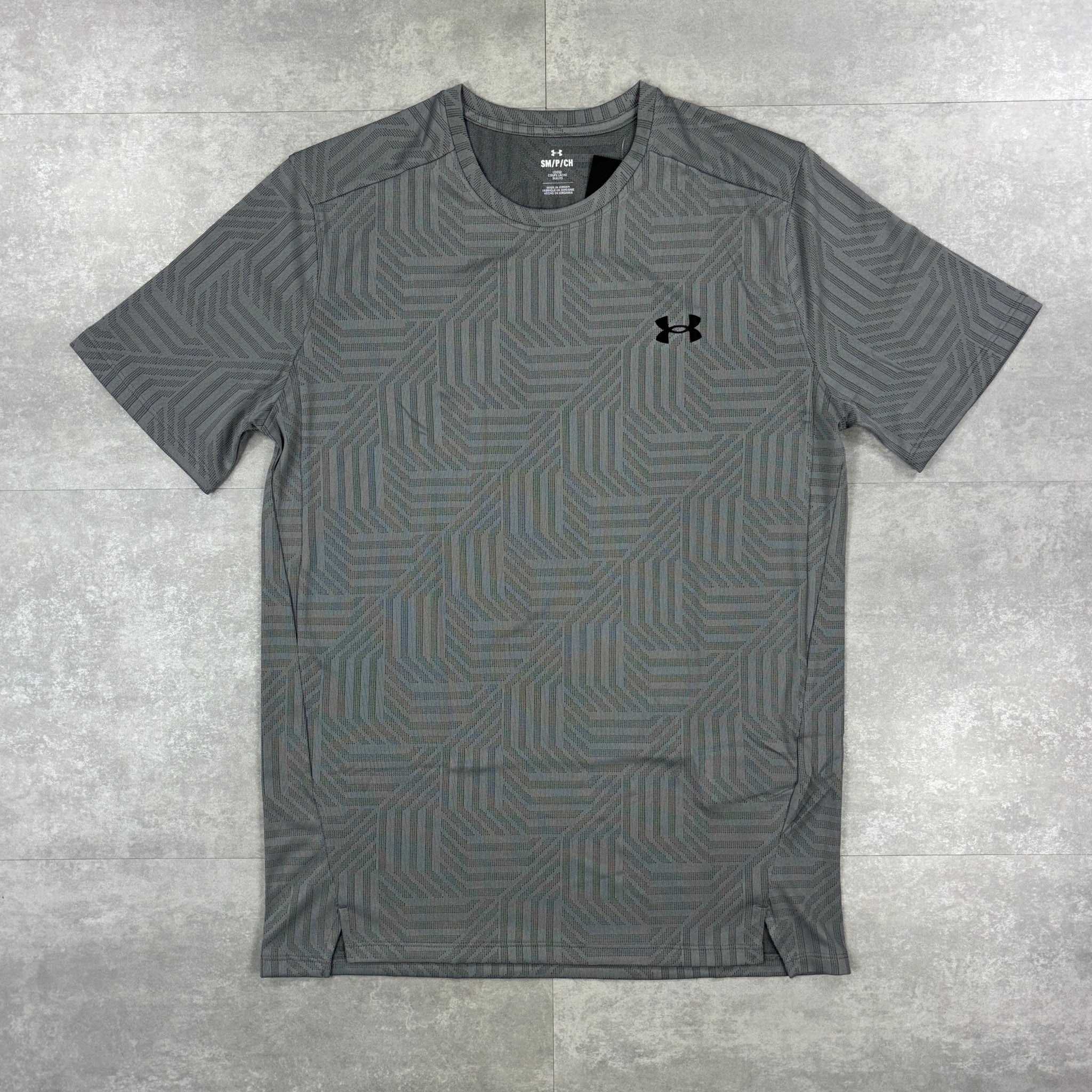 Under Armour Geo Tessa Vent T-Shirt - Grey