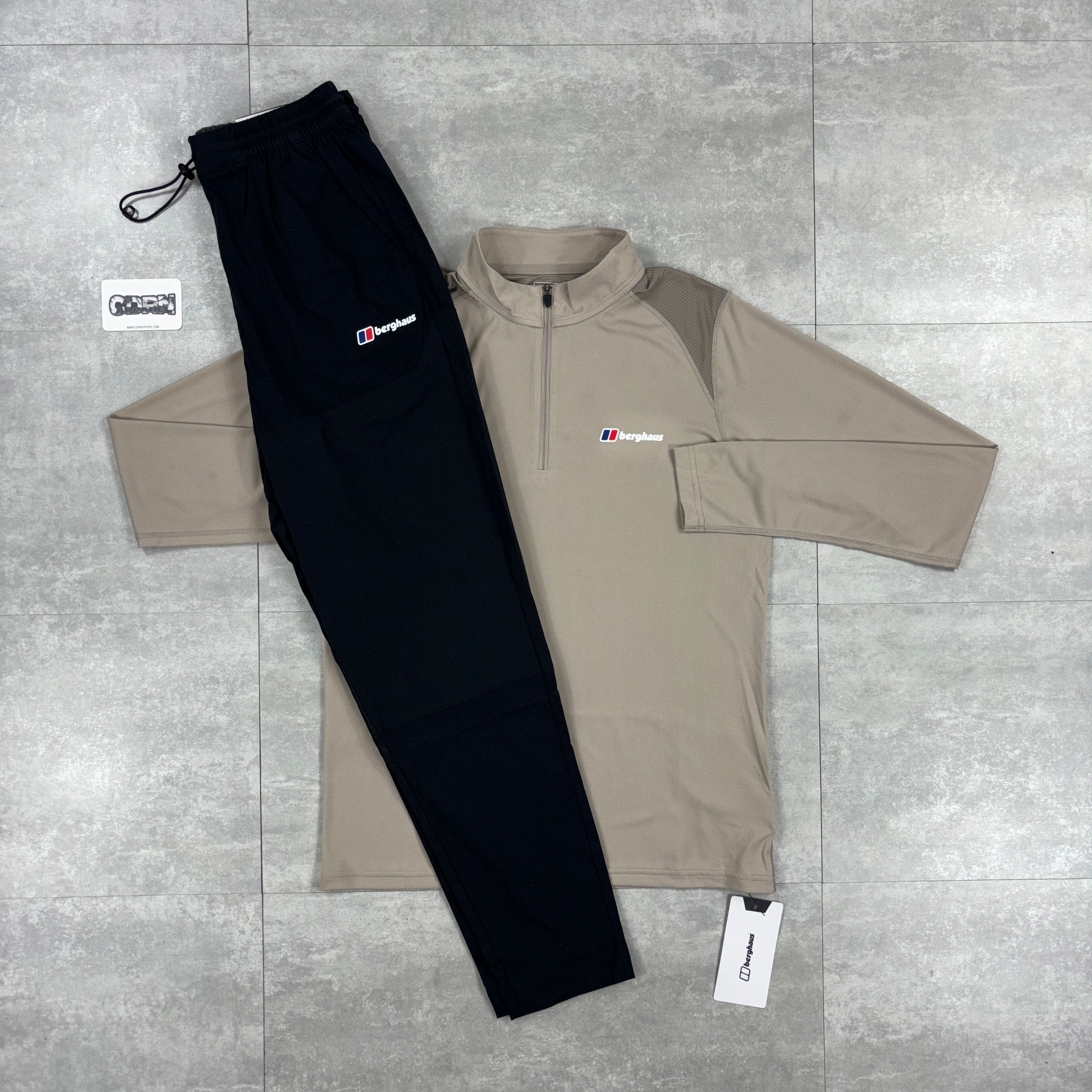 Berghaus Wayside 1/4 Zip - Beige